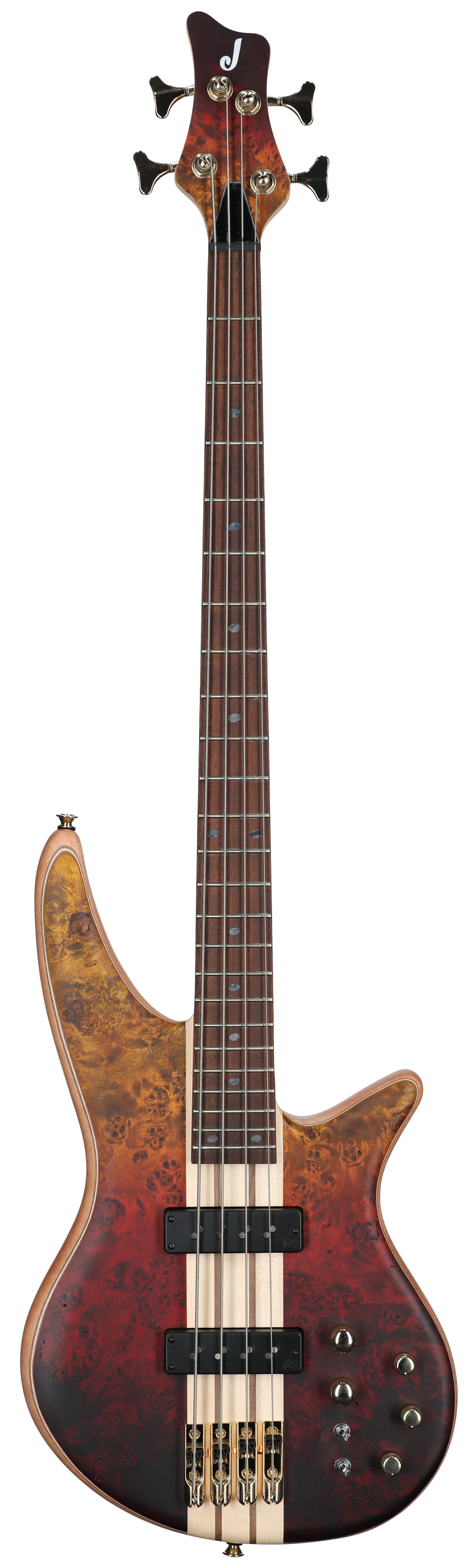 Jackson Pro Series Spectra Bass SBP IV Amber Flame