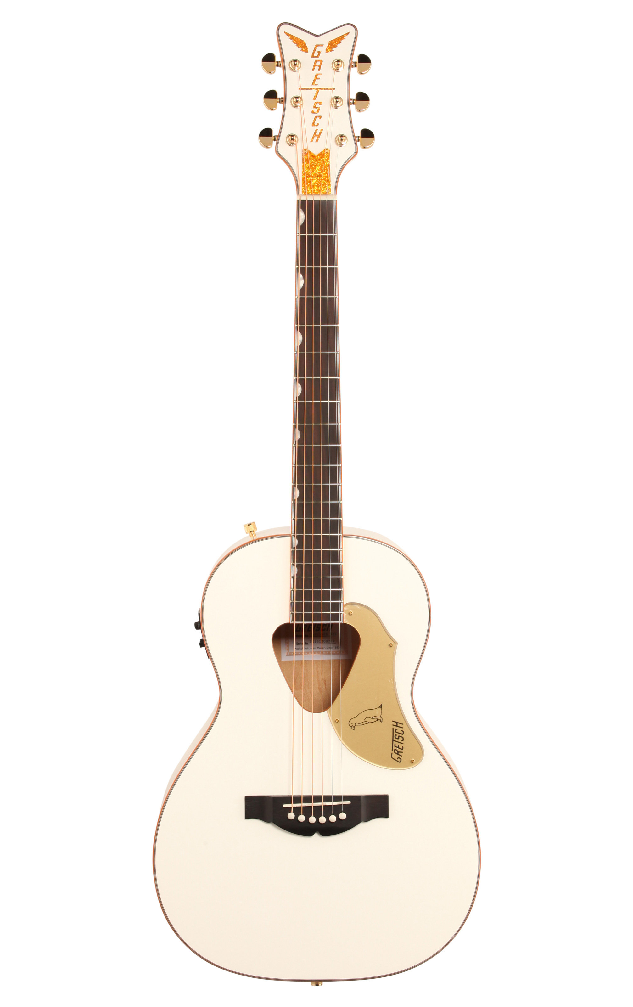 Gretsch G5021WPE Rancher Penguin Parlor A/E White -  2714014505