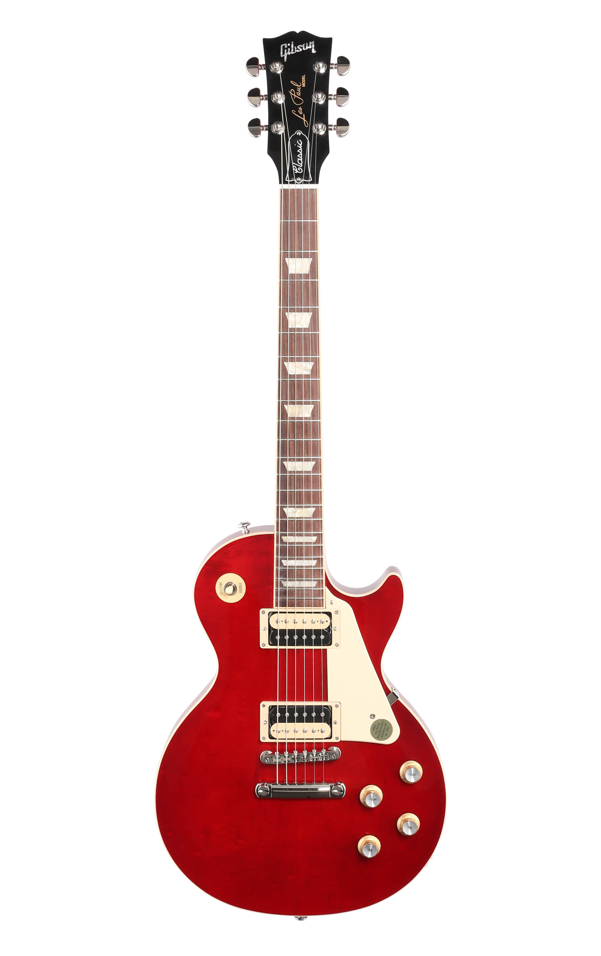 Gibson Les Paul Classic Translucent Cherry W/C -  LPCS00TRNH1