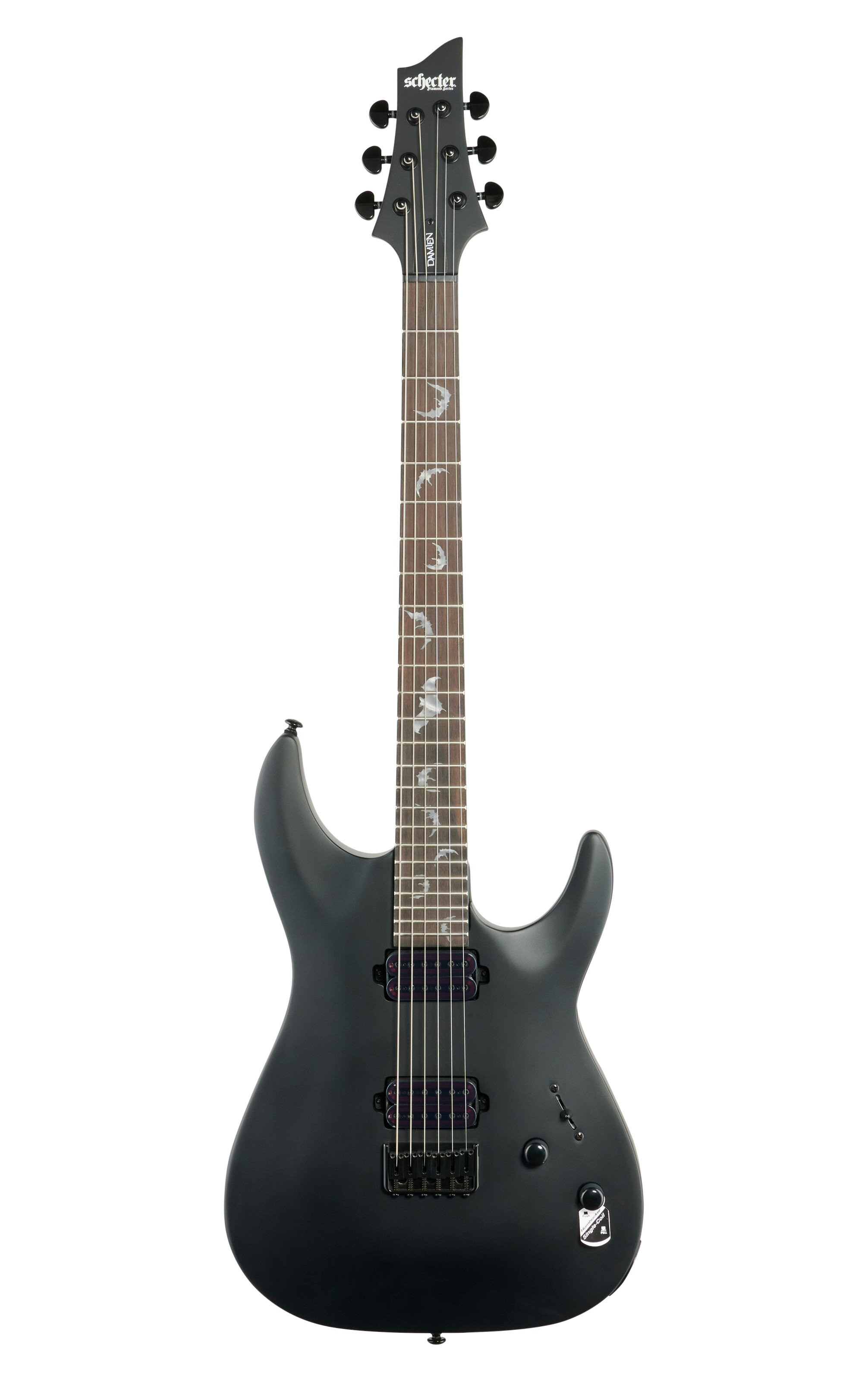 Schecter Damien-6 Electric Guitar Satin Black -  2470
