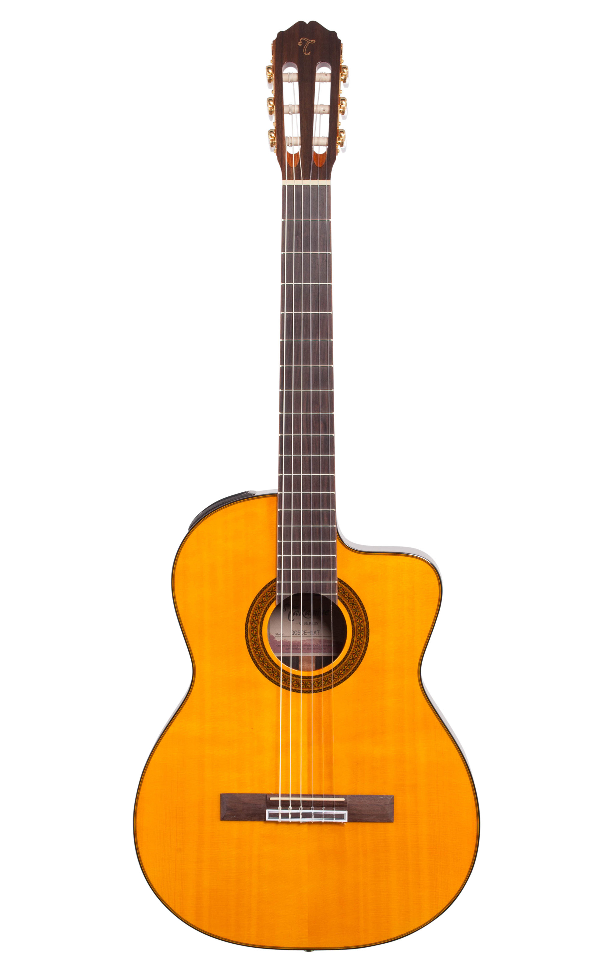 Takamine GC5 Classical Cutaway Guitar Natural -  TAKGC5CENAT