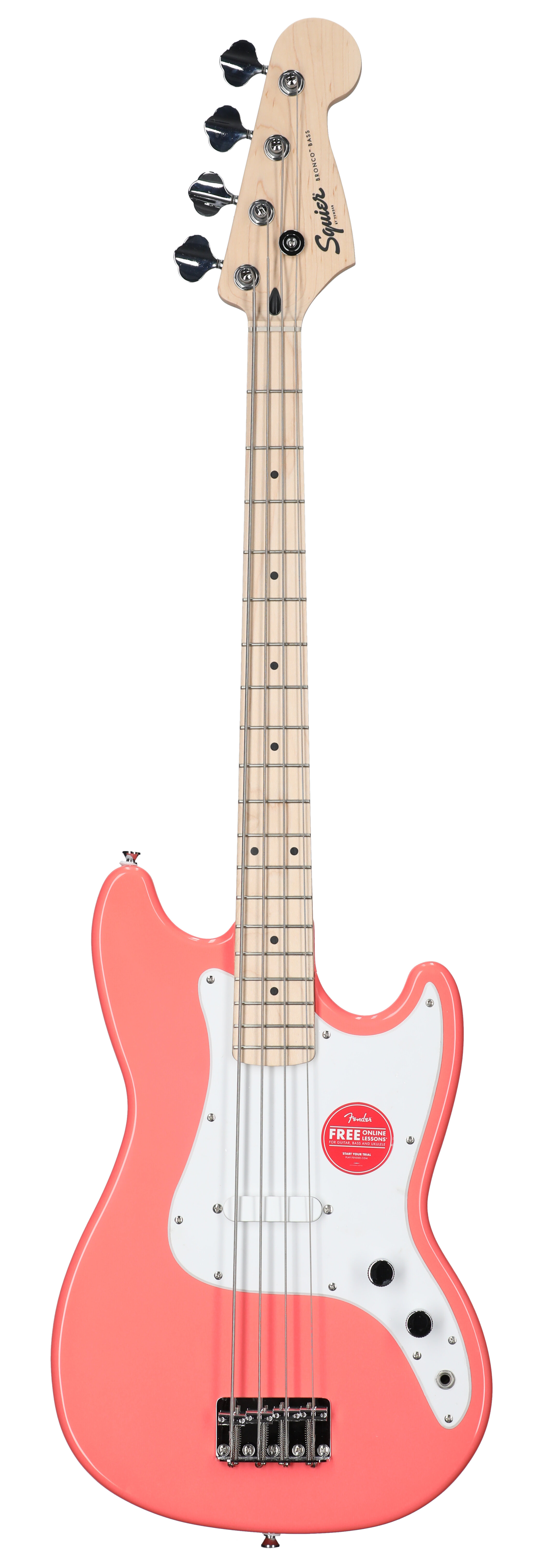 Squier Sonic Bronco Bass MN Tahitian Coral