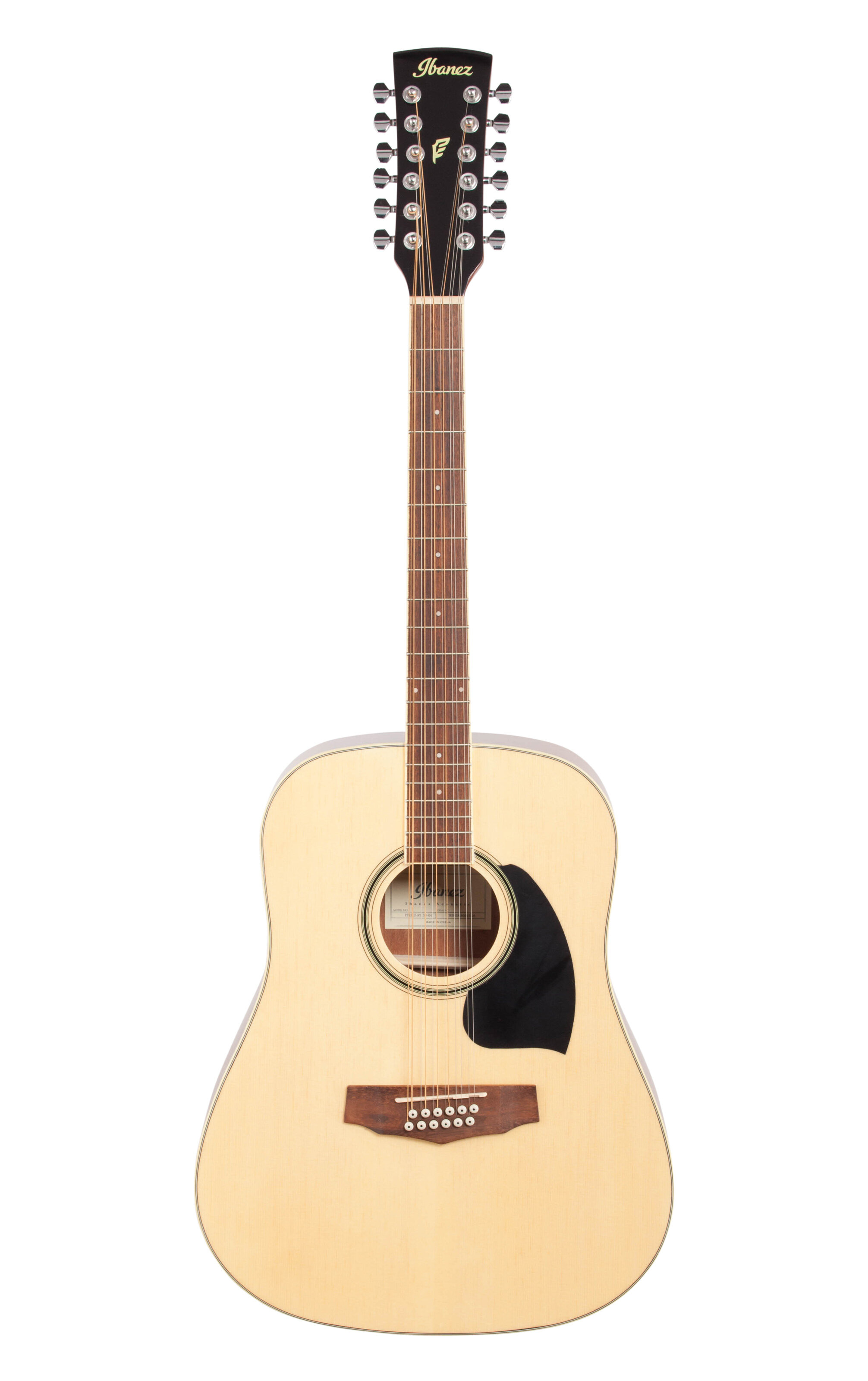 Ibanez PF1512 Dread Acoustic 12 String Natural -  PF1512NT