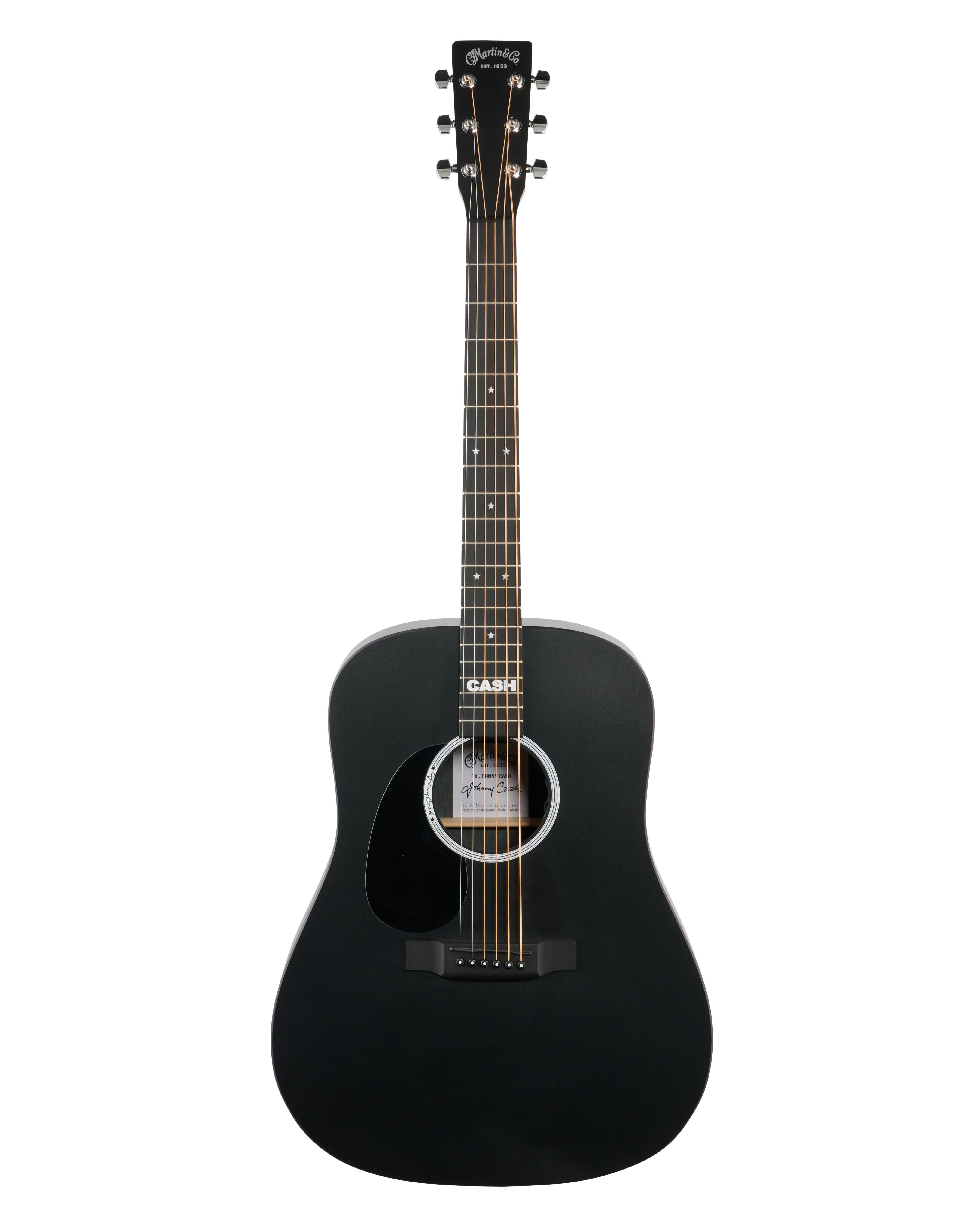 Martin DX Johnny Cash Acoustic Guitar Left Hand