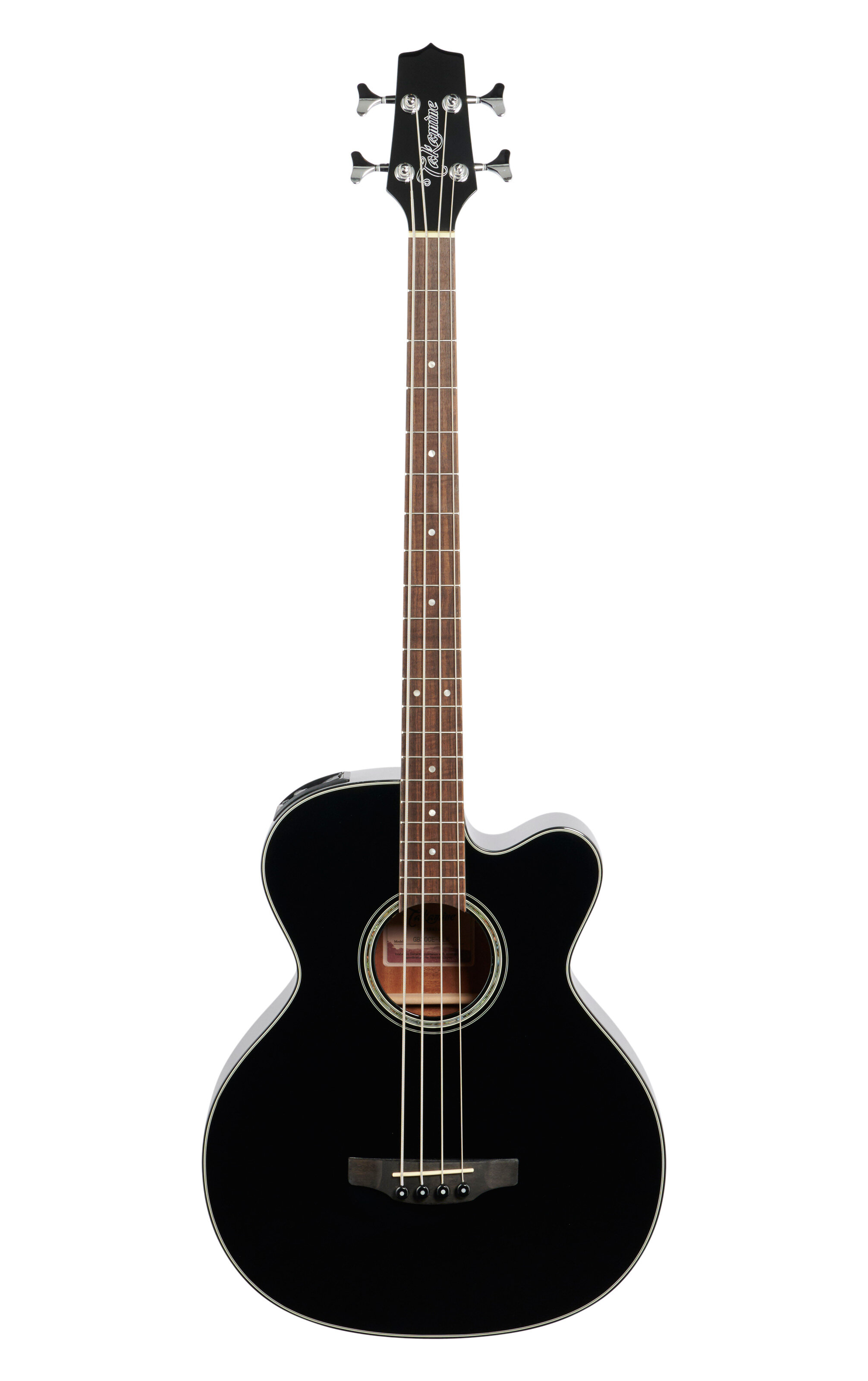 Takamine GB-30CE Acoustic Electric Bass Black -  TAKGB30CEBLK