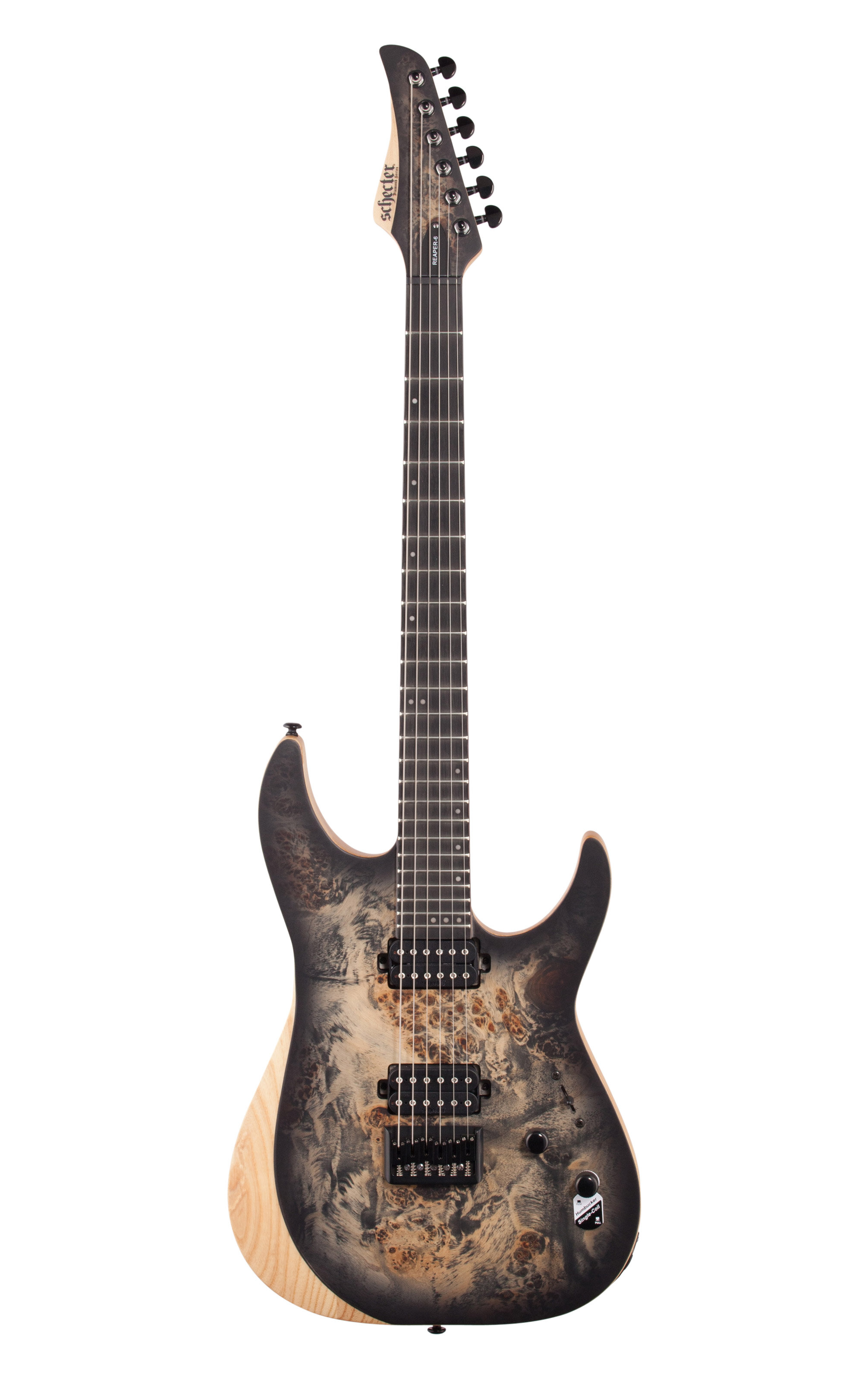 Schecter Reaper 6 Electric Guitar Charcoal Burst -  1500