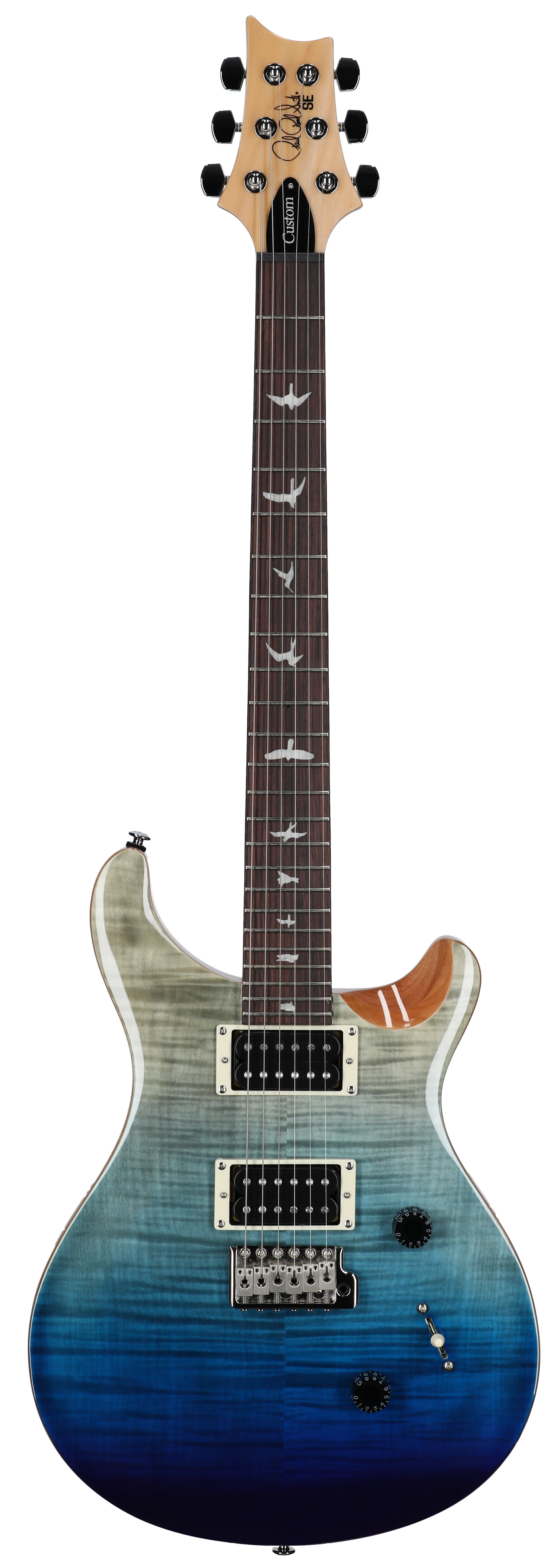 PRS SE Custom 24 Limited Edition Blue Fade