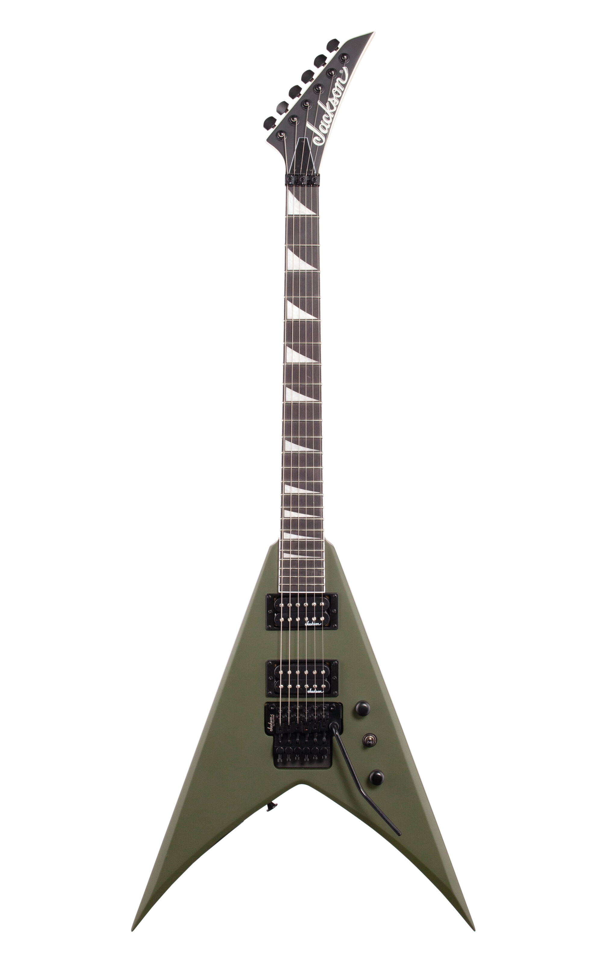 Jackson JS32 King V Amaranth Neck Matte Army Drab