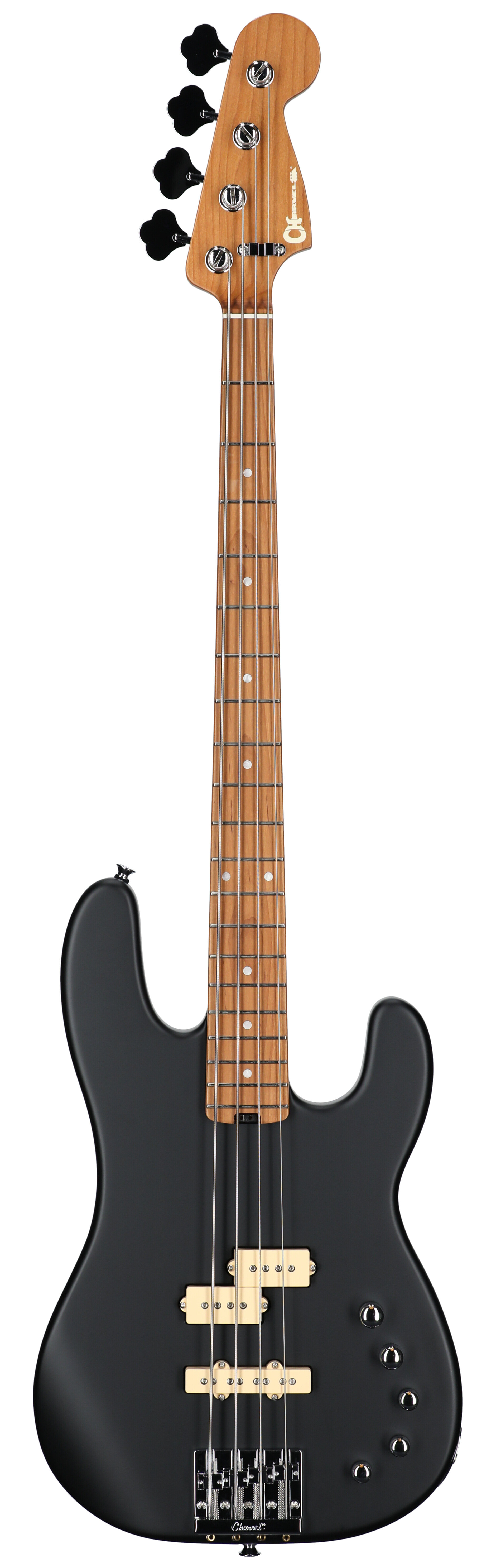 Charvel Pro-Mod San Dimas Bass PJ IV CM Satin Blk -  2963068568