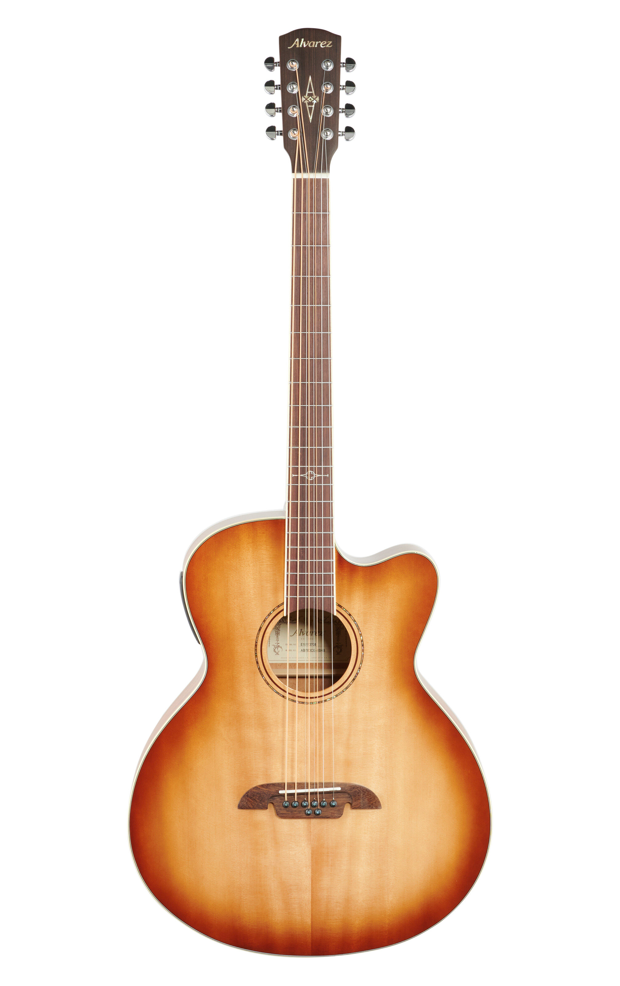 Alvarez Artist Baritone 8 String Acoustic Electric -  ABT60ce_8-String_Sha