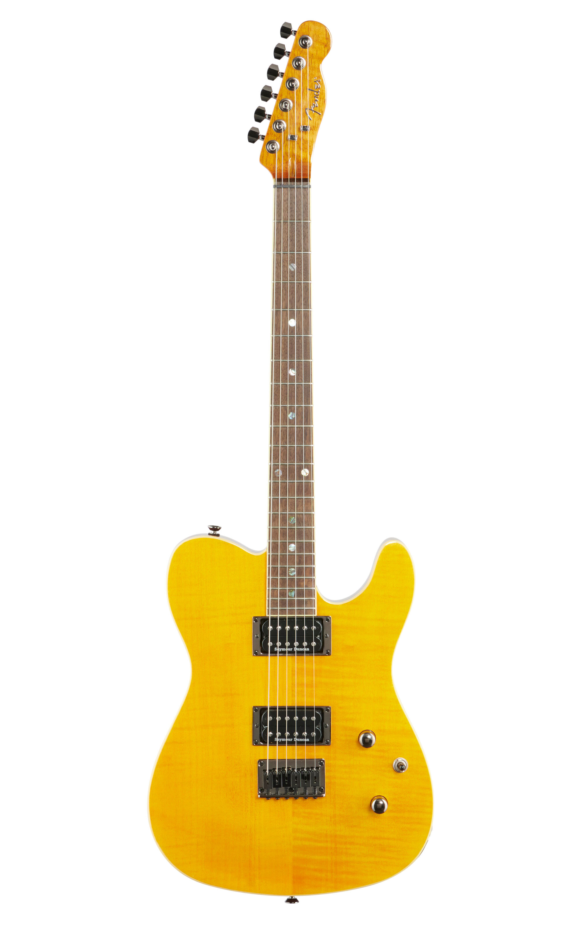 Fender Custom Telecaster FMT HH Laurel Neck Amber