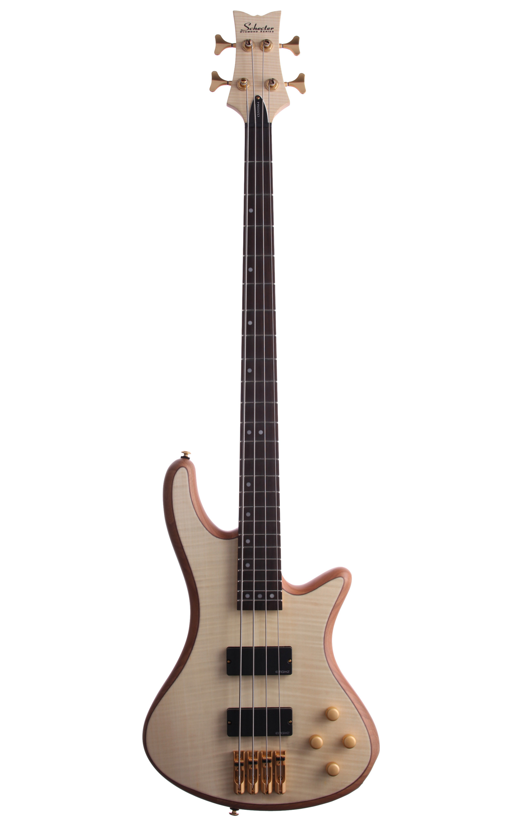 Schecter Stiletto Custom 4 String Bass Natural -  2531