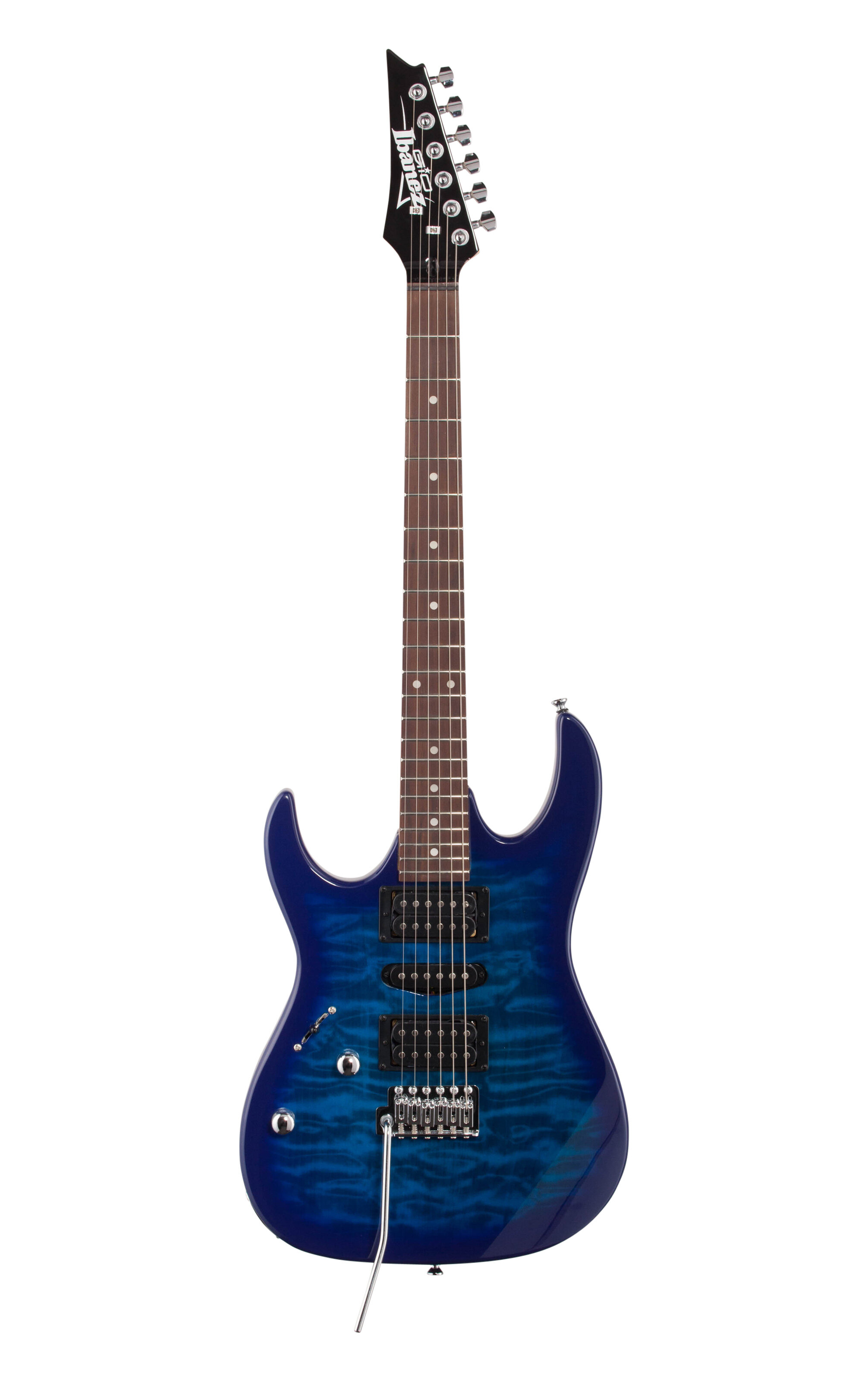 Ibanez Gio GRX70QAL Electric Guitar Trans Blue Bst
