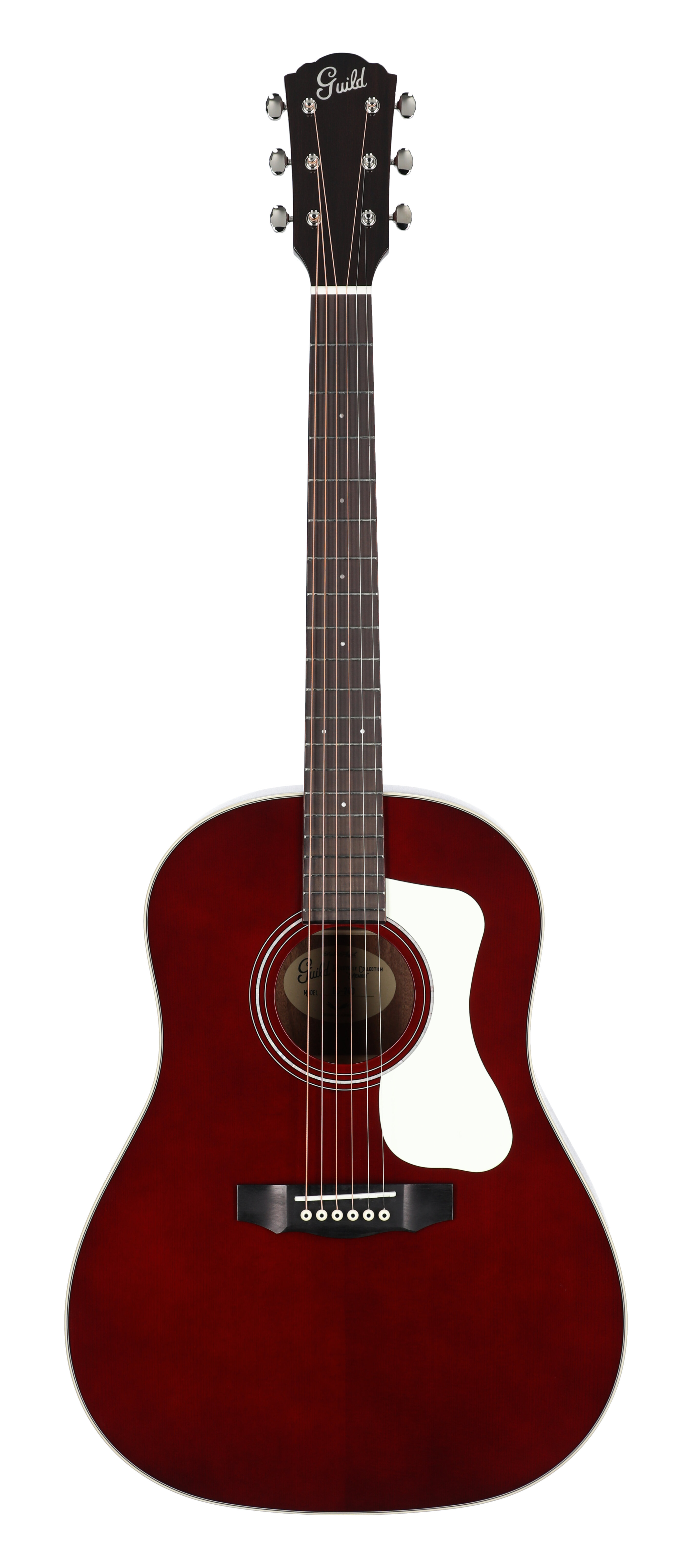 Guild DS-240 Dreadnought Acoustic Guitar Wine Red
