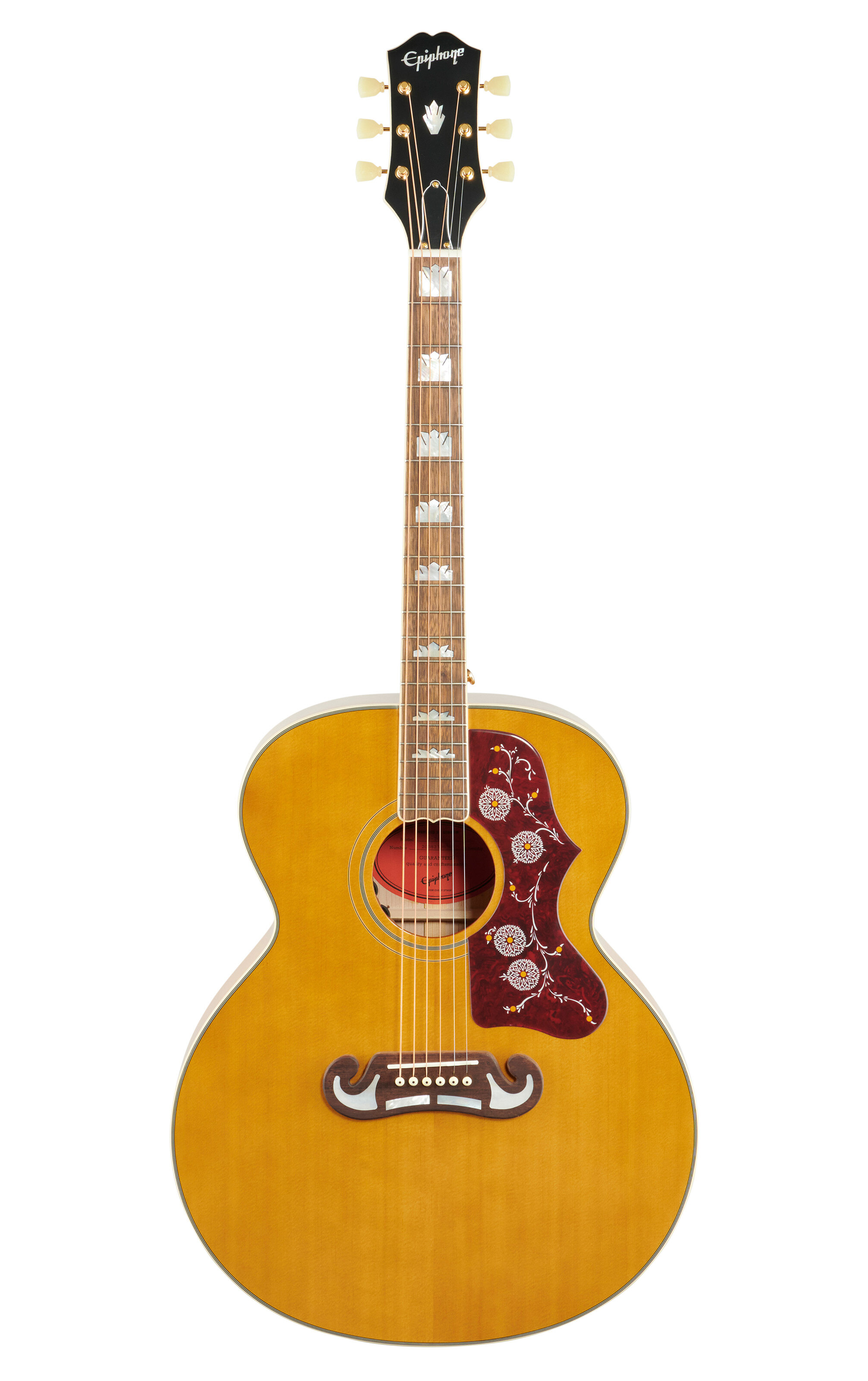 Epiphone Masterbilt J200 Jumbo A/E Aged Nat Antiq
