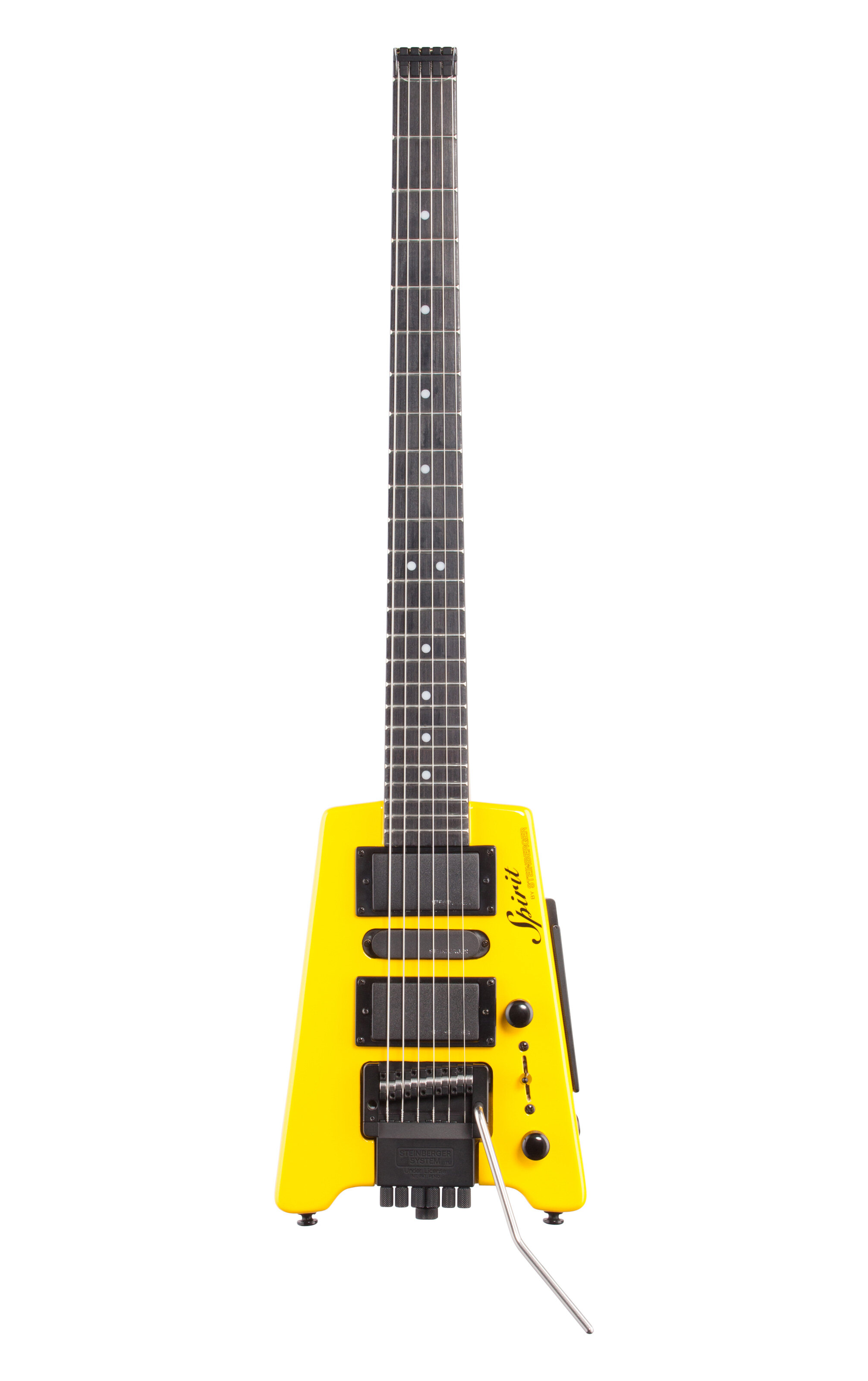 Steinberger GT PRO Deluxe Hot Rod Yellow W/B