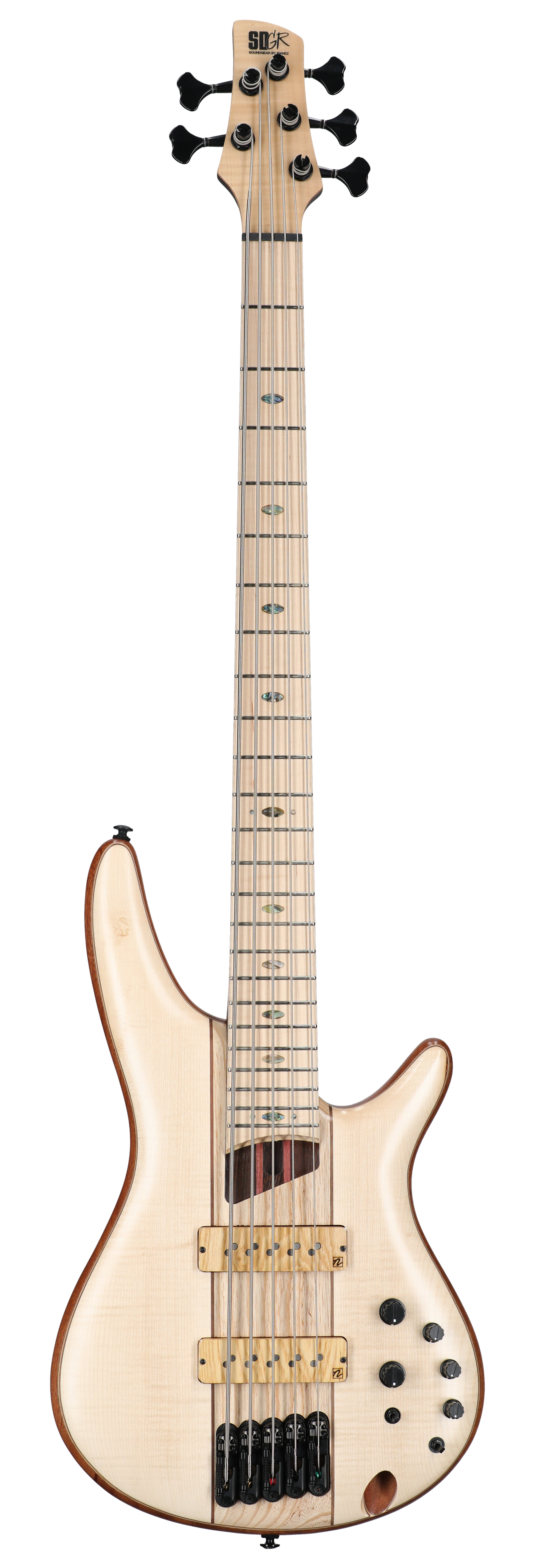 Ibanez Premium SR5FMDX2 Bass WB Natural Low Gloss