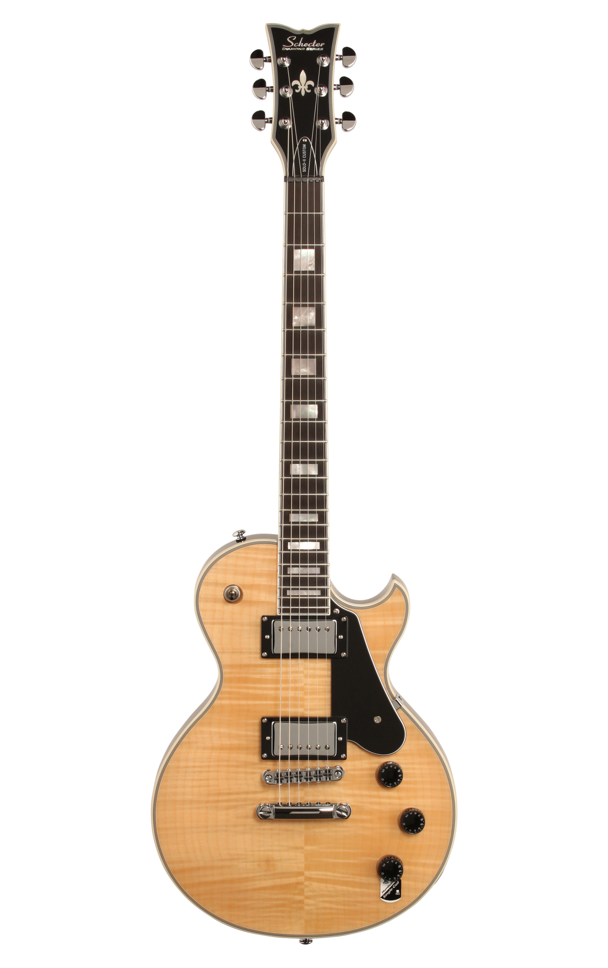 Schecter Solo II Custom Electric Guitar Gloss Nat -  655