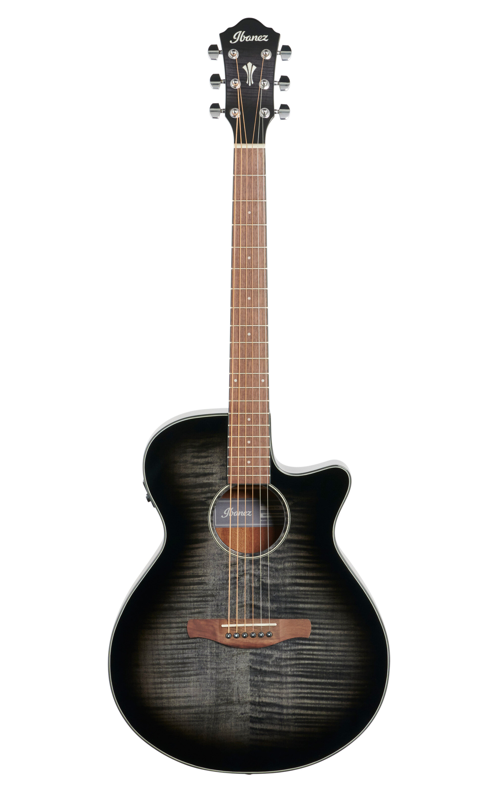 Ibanez AEG70 AE Guitar Trans Charcoal Burst