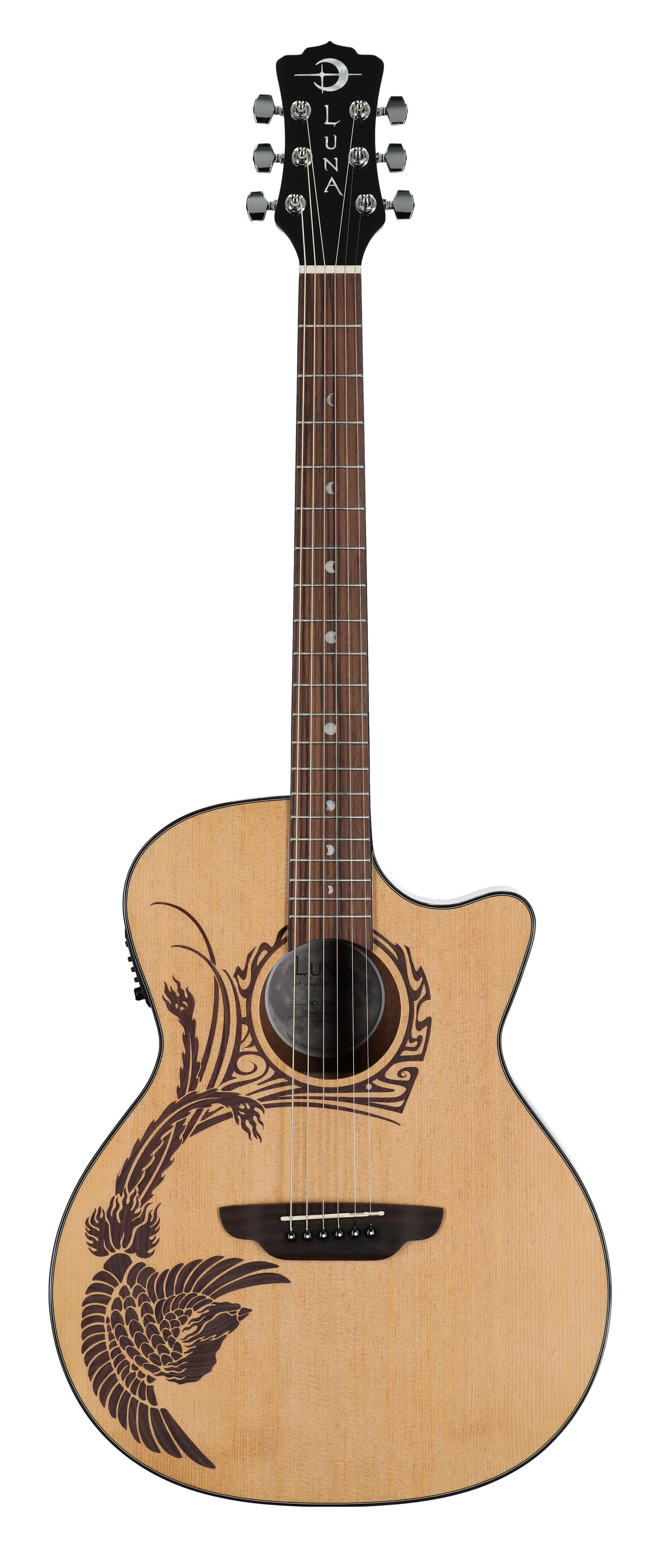 Luna Oracle Phoenix Spruce AcousticElectric