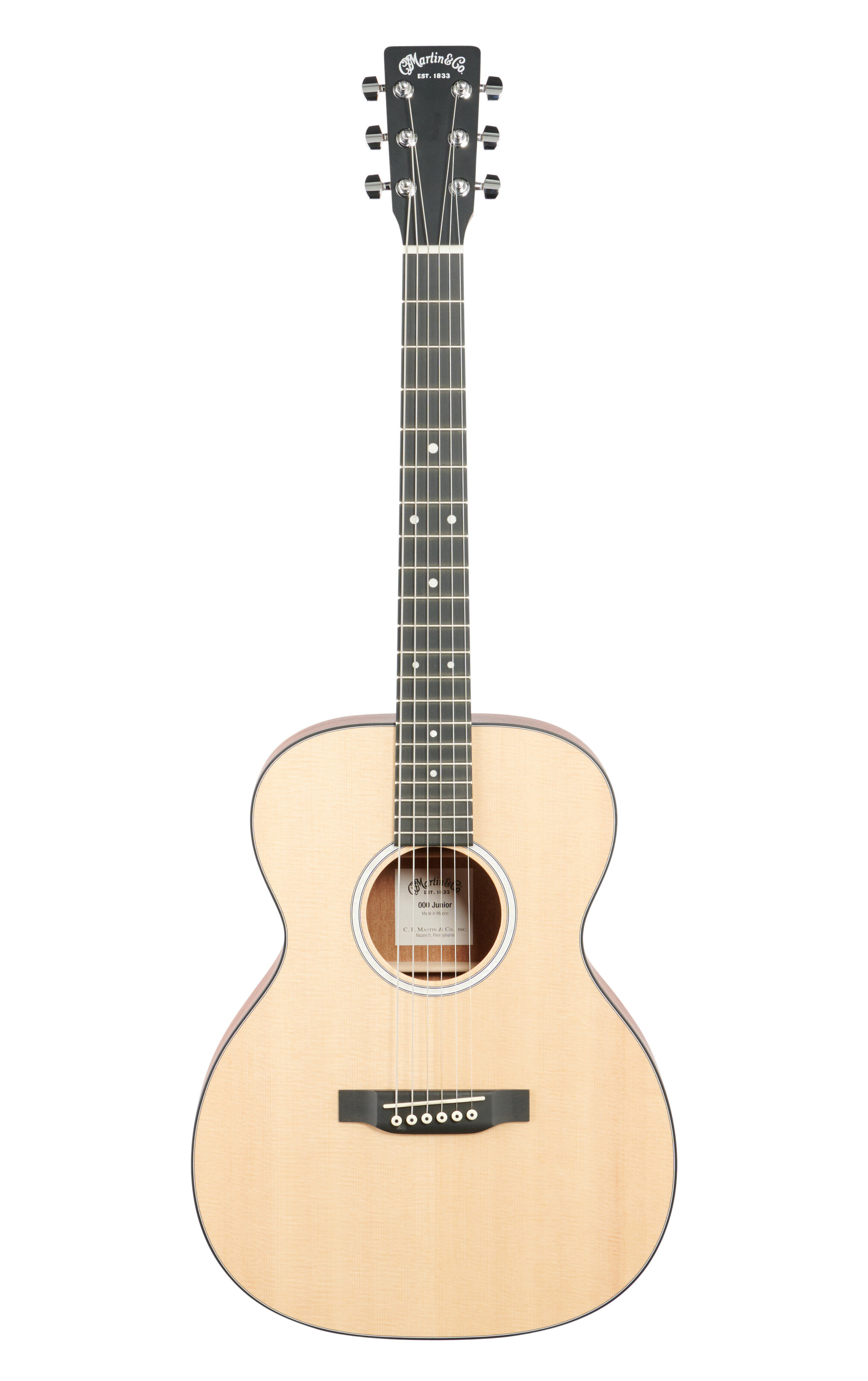 Martin 000Jr10 Junior Acoustic Guitar with Gigbag -  11000JR10