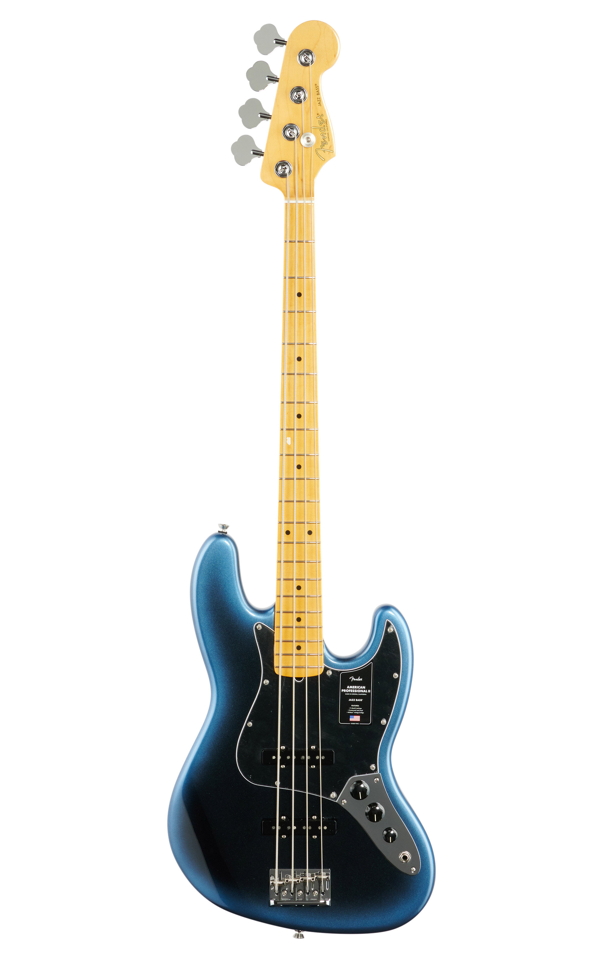 Fender American Pro II Jazz Bass MN Dark Night WC -  0193972761