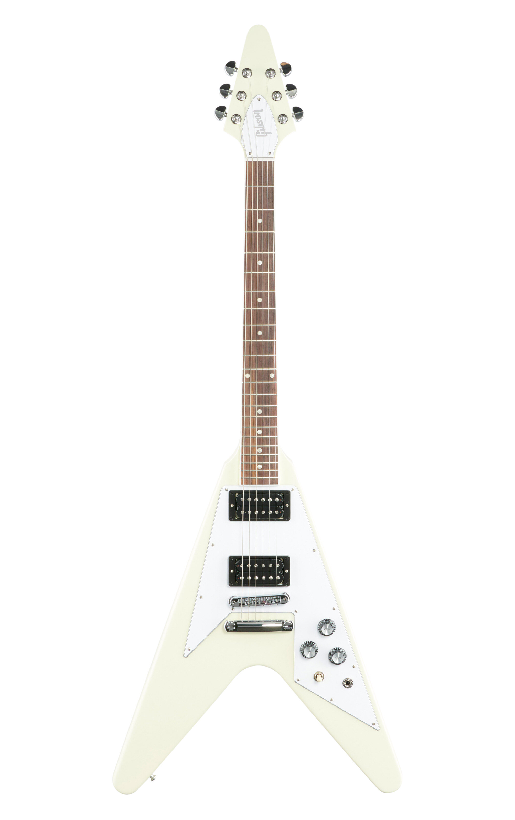 Gibson 70s Flying V Classic White with Case -  DSVS00CWCH1