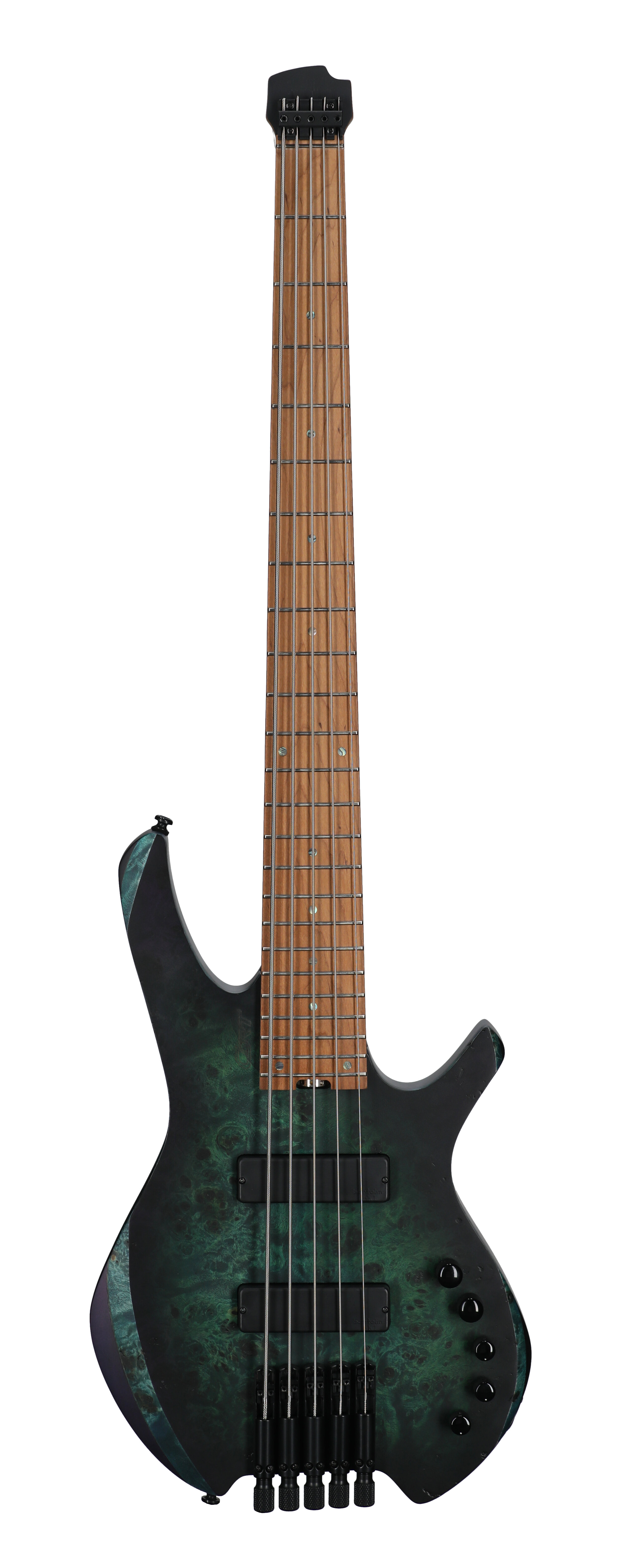 Cort Space 5 Headless Bass Star Dust Green