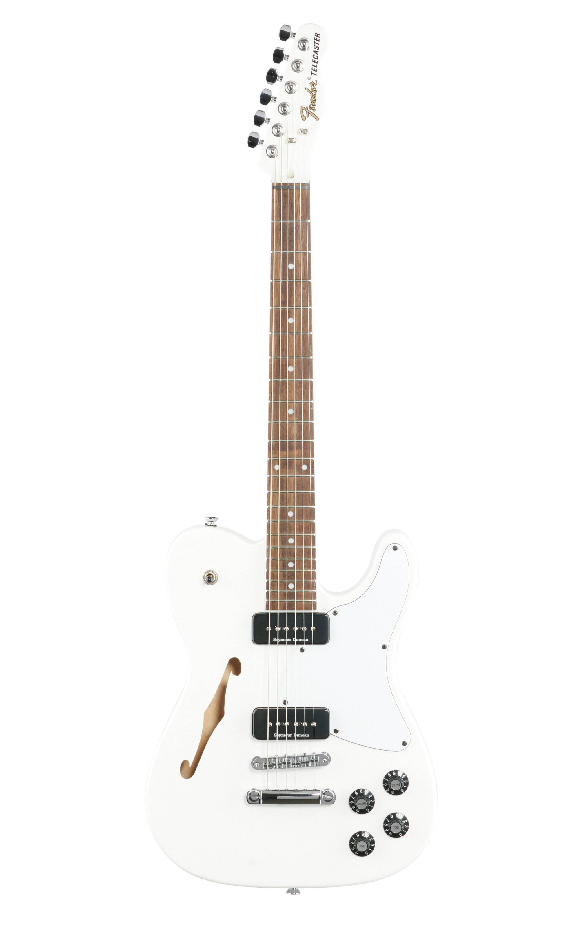 Fender Jim Adkins JA90 Tele Thinline LN Arctic Wt -  0262354580
