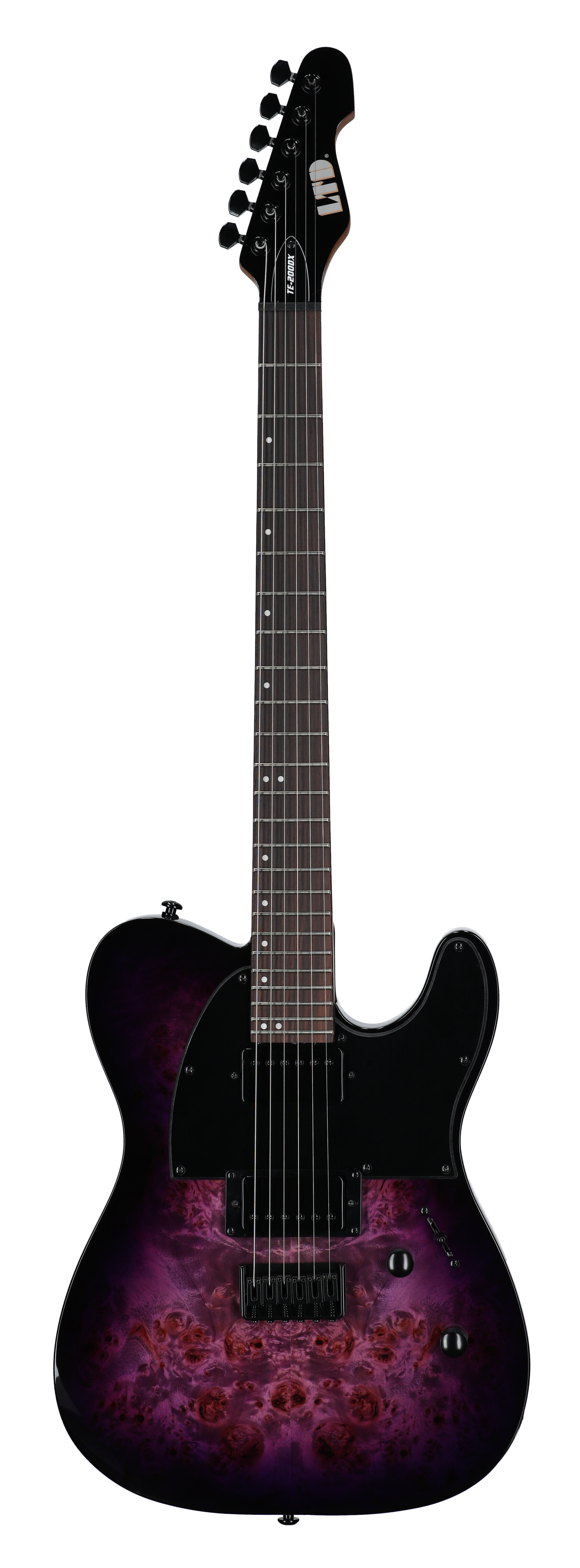 ESP LTD TE200DX Electric Guitar Purple Burst