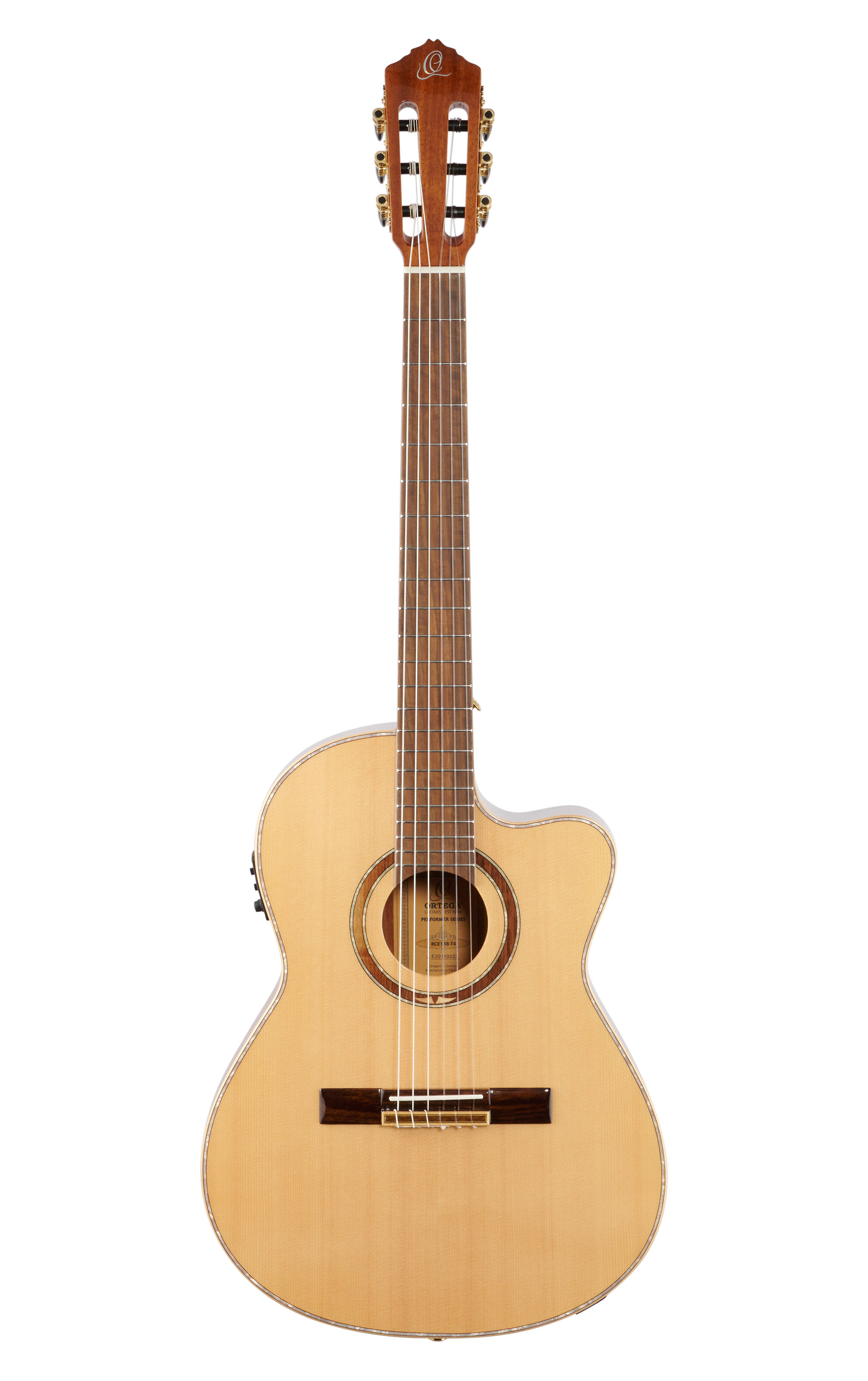Ortega RCE138T4 Nylon String Acoustic Electric