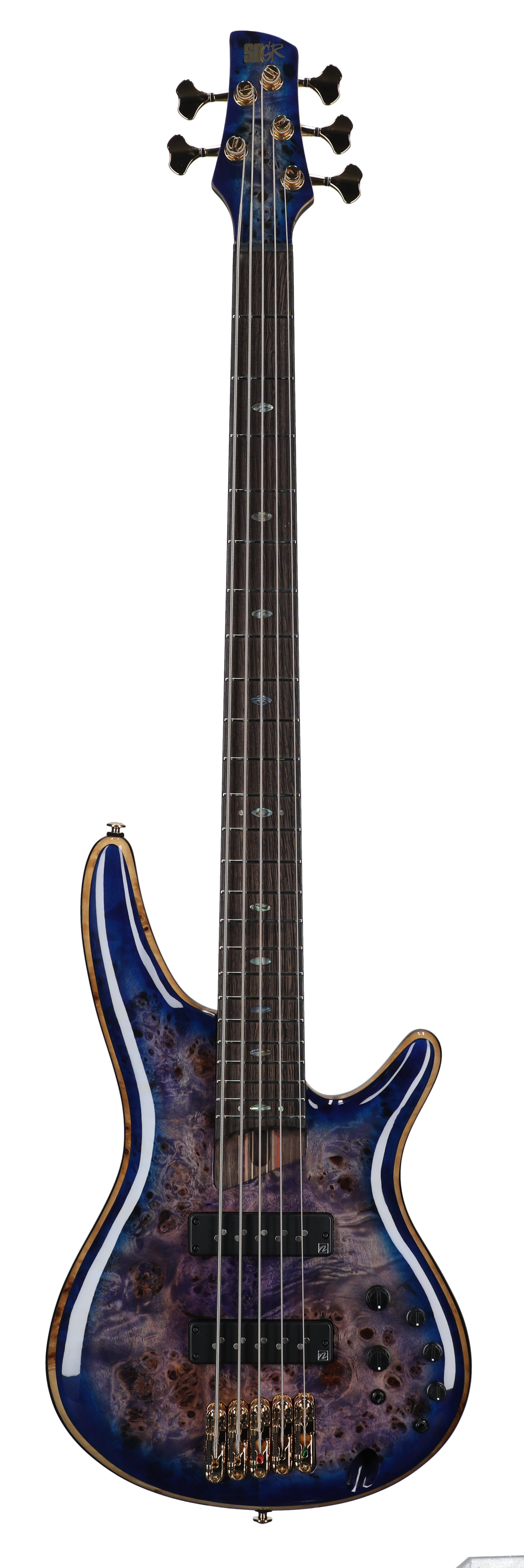 Ibanez Premium SR2605 Bass WB Cerulean Blue Burst -  SR2605CBB