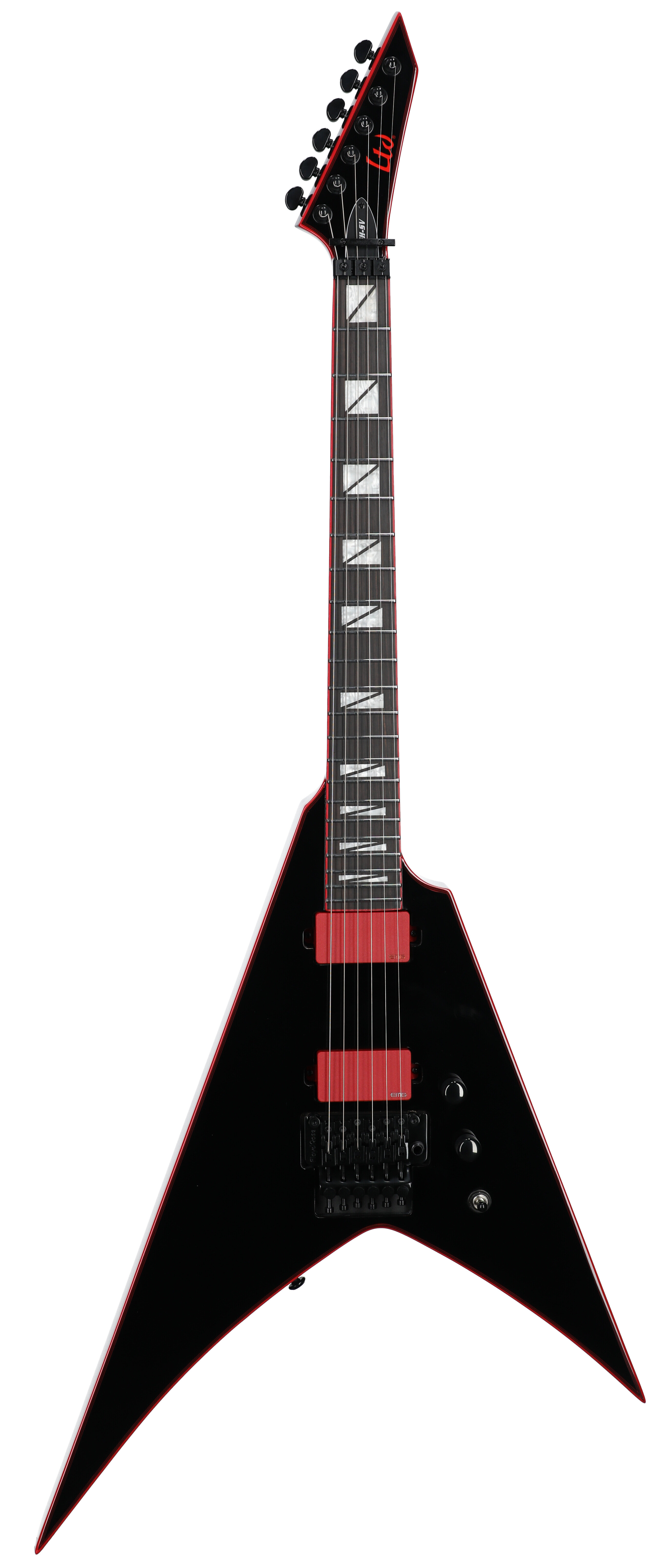 ESP LTD Gary Holt GH-SV Guitar with Case Black