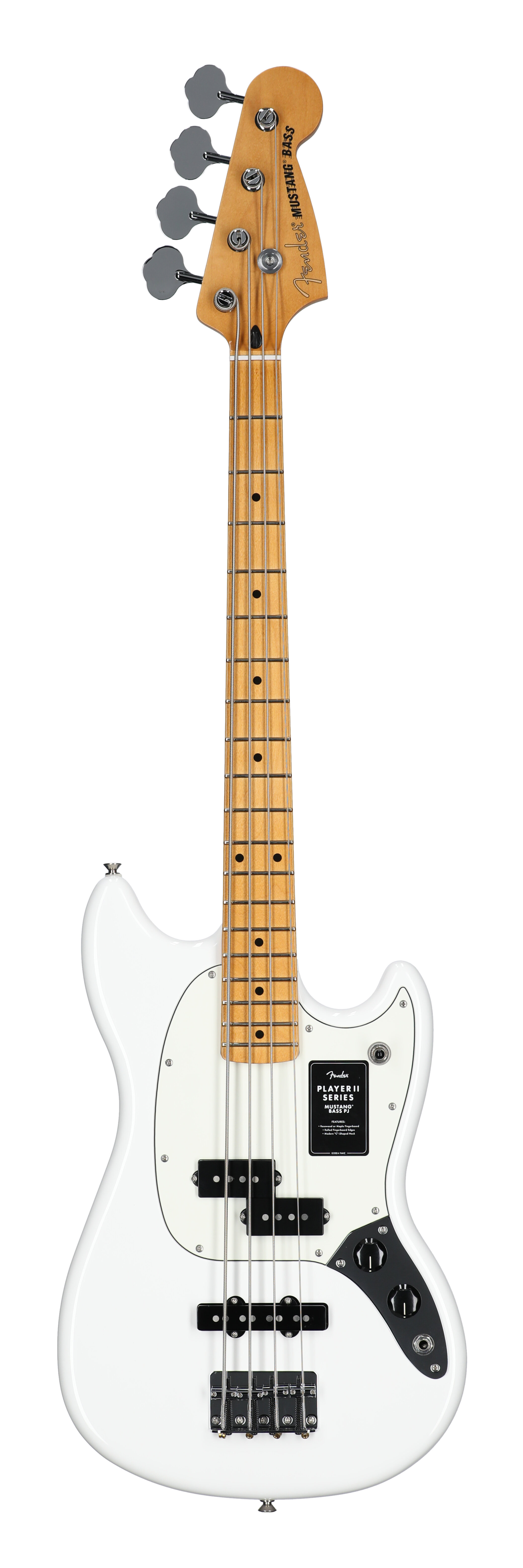 Fender Player II Mustang Bass PJ MN Polar White