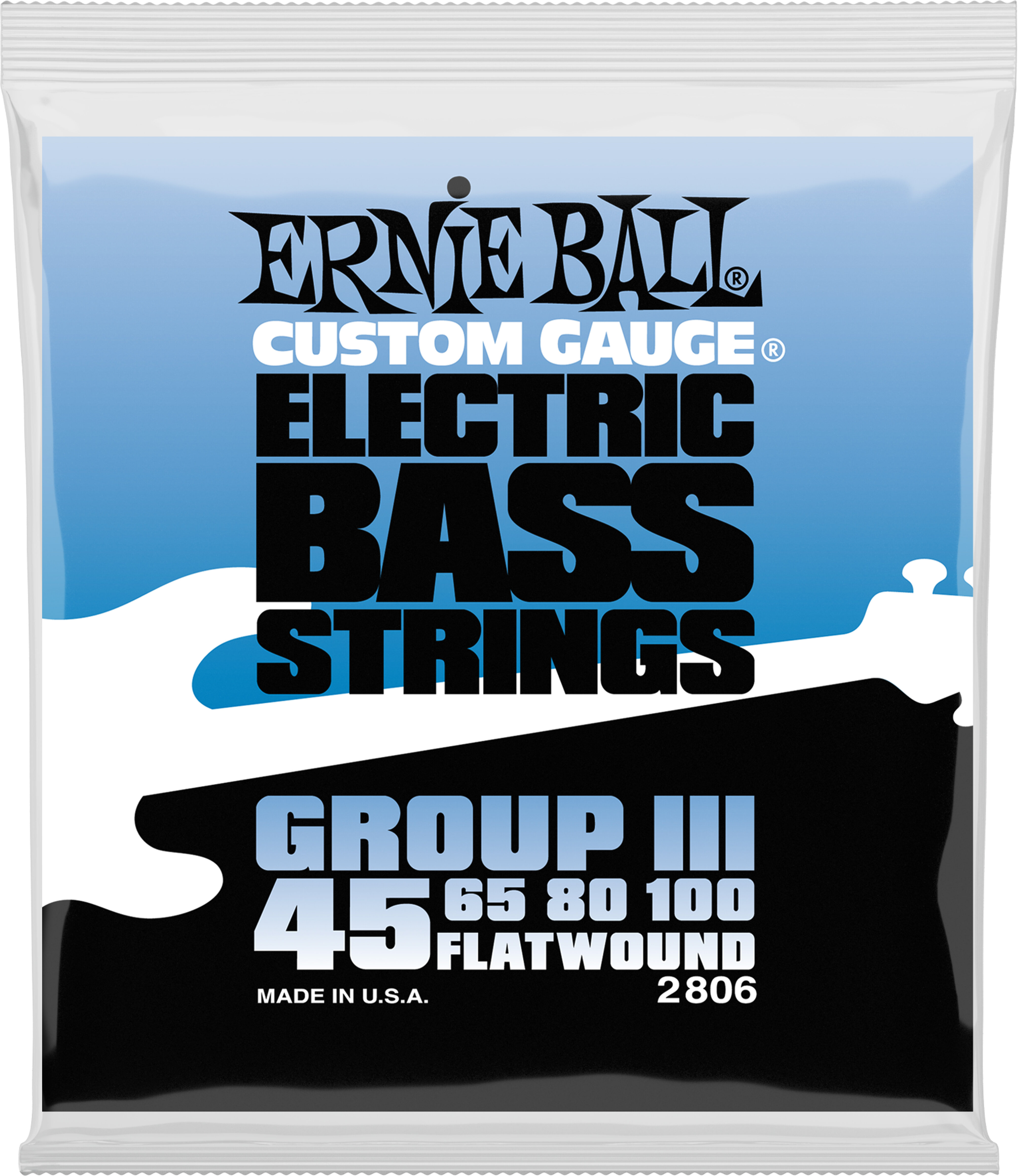 Ernie Ball P02806 Flatwound Group III Bass Set