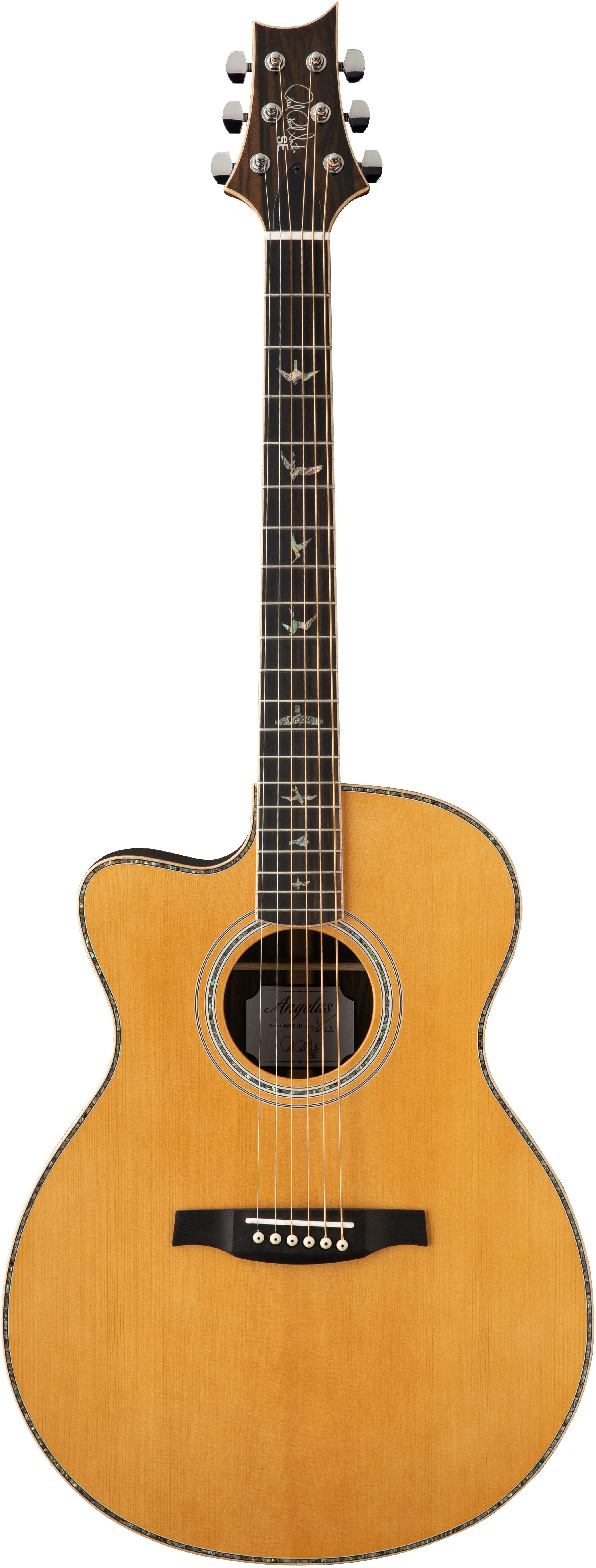 PRS SE A60 Angeles Lefty Acoustic Electric Natural -  112912::NA: