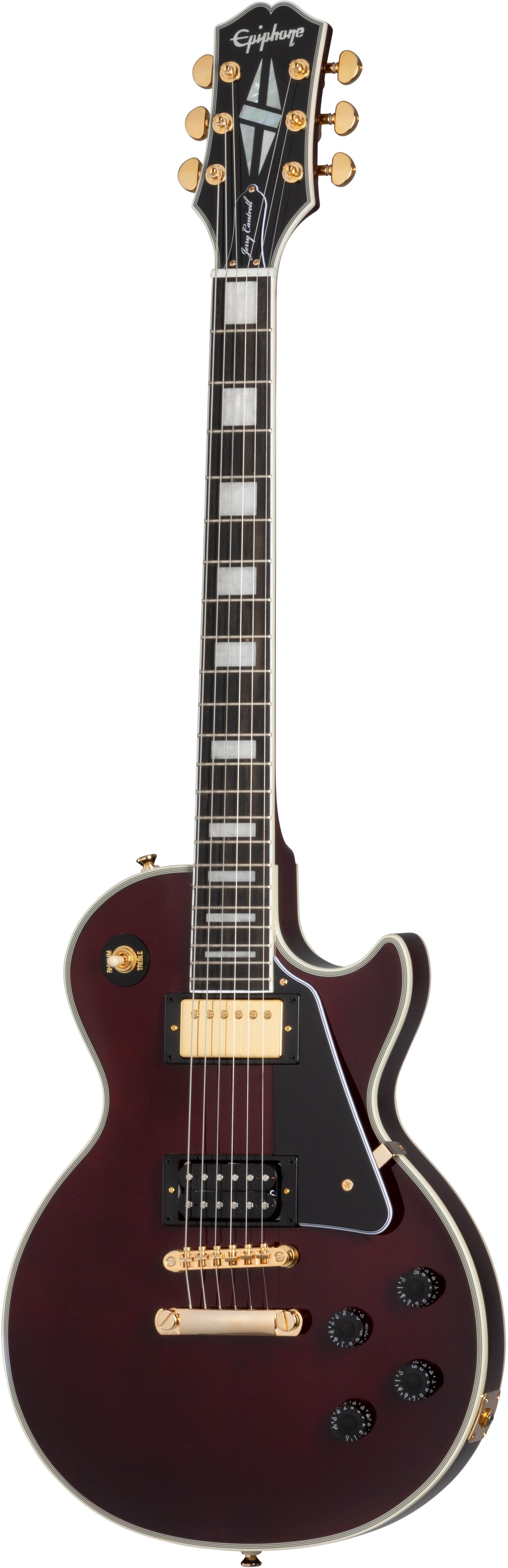 Epiphone Jerry Cantrell Wino LP Cust Wine Red W/C -  EILCJCWRGH3