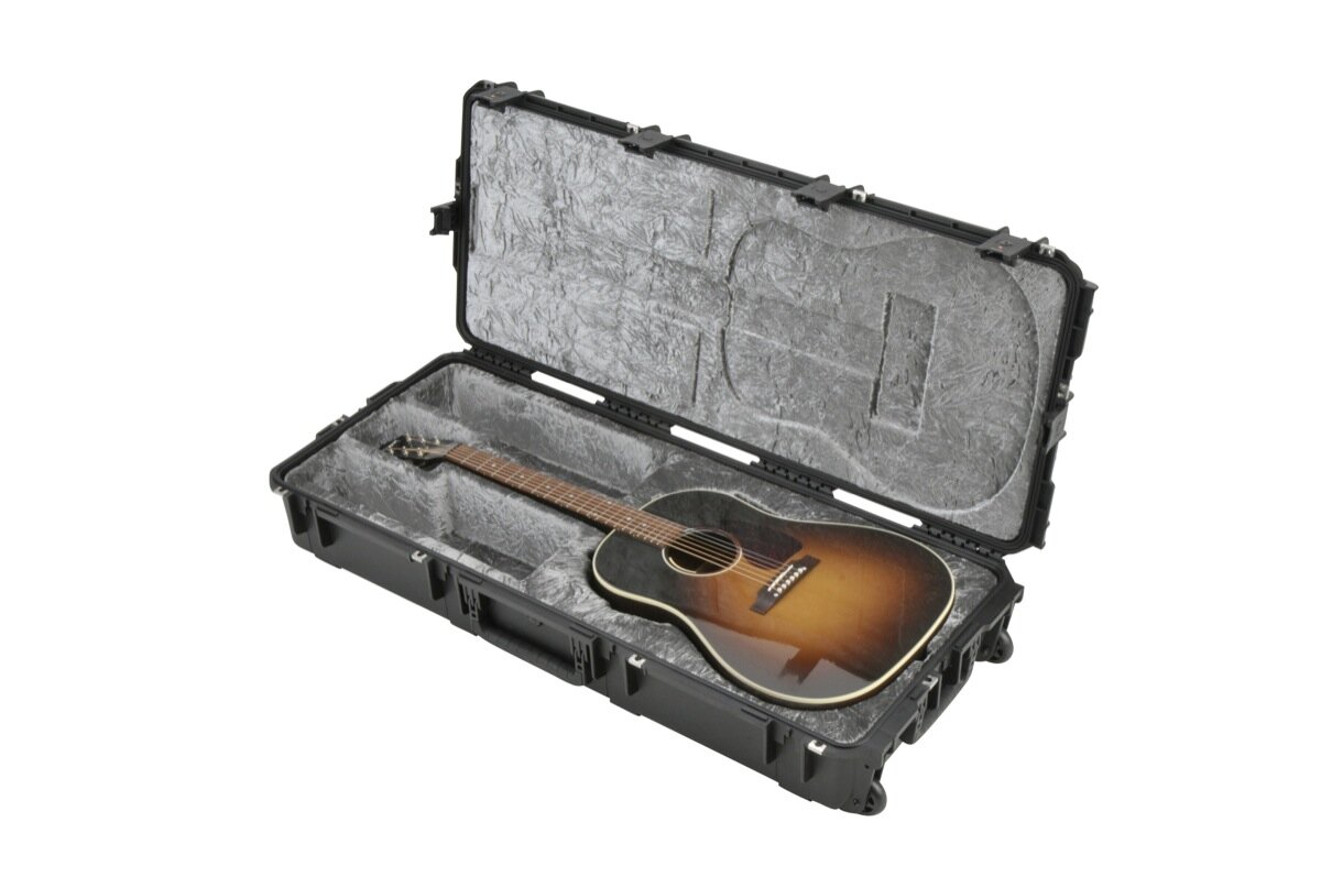 SKB 3i421718 Injection Molded Acoustic Case Black