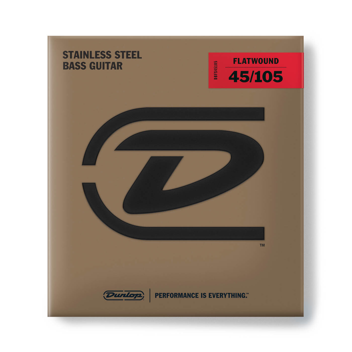 Dunlop DBFS45105S Flatwound Bass Strings
