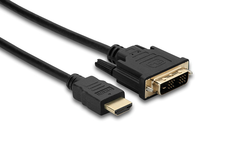 Hosa HDMD410 Standard Speed HDMI to DVID 10ft -  HDMD-410