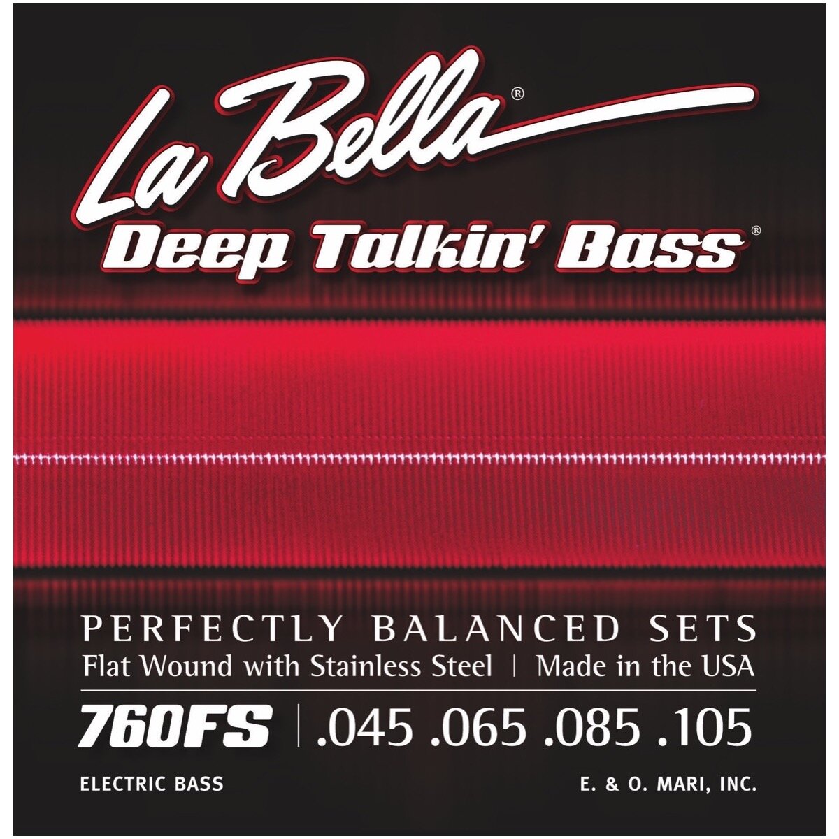 La Bella 760FS Deep Talkin Bass Guitar Strings FW