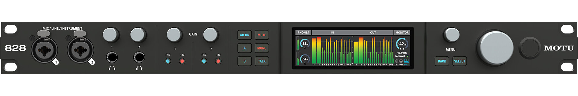 MOTU 828 USB C Audio Interface