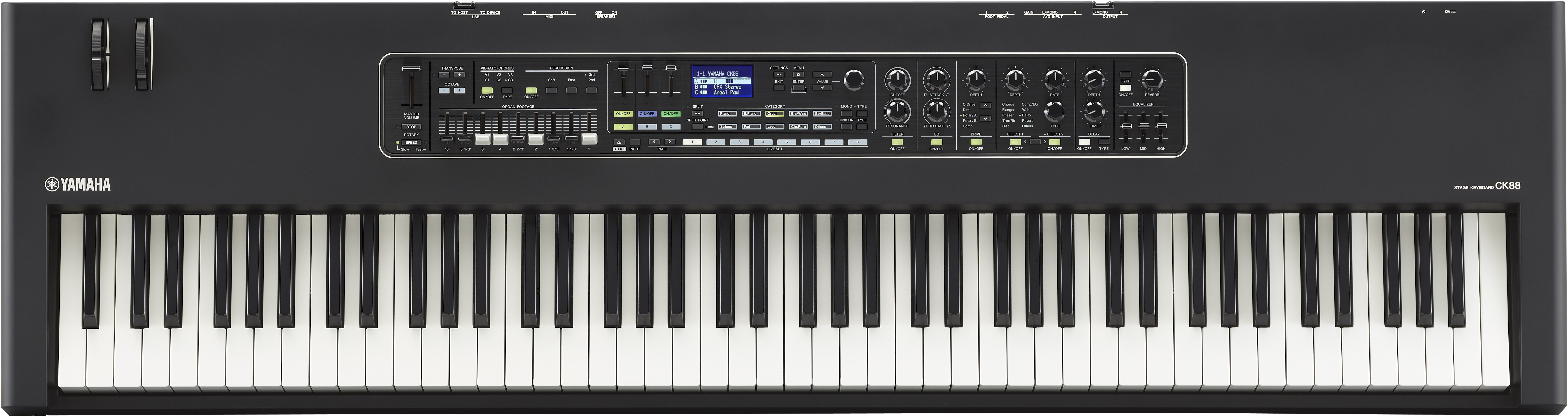 Yamaha CK88 88 Key Stage Performance Keyboard