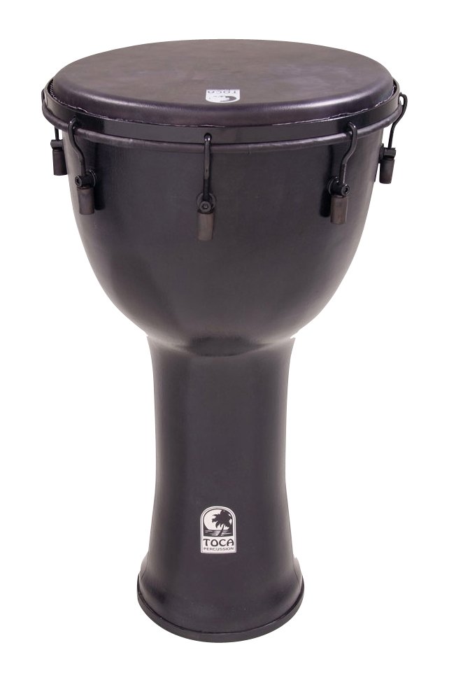 Toca Freestyle 10 Djembe Mec/Tune/X Rim Blk Mamba -  SFDMX-10BM