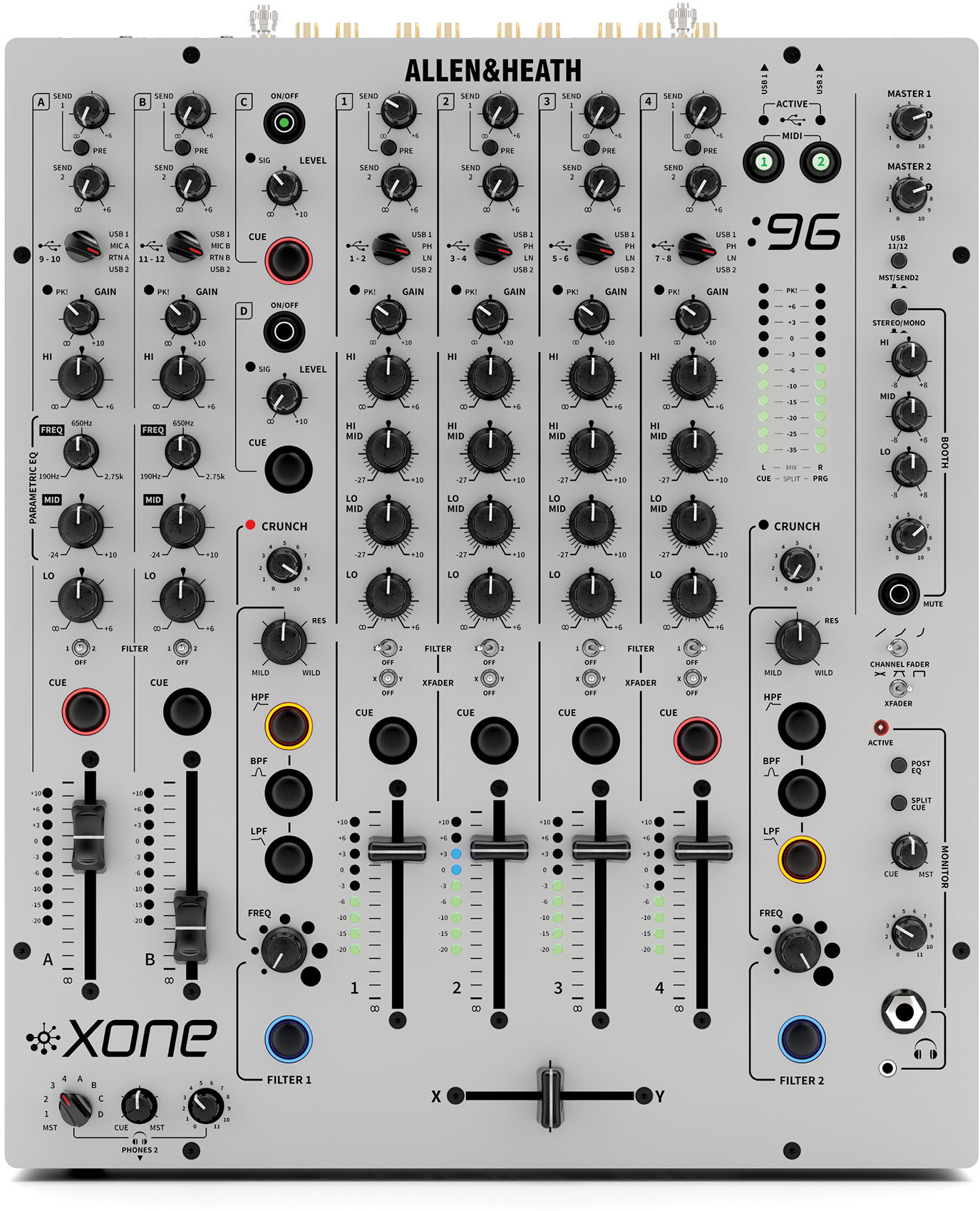 Allen and Heath Xone 96 Analouge DJ Mixer