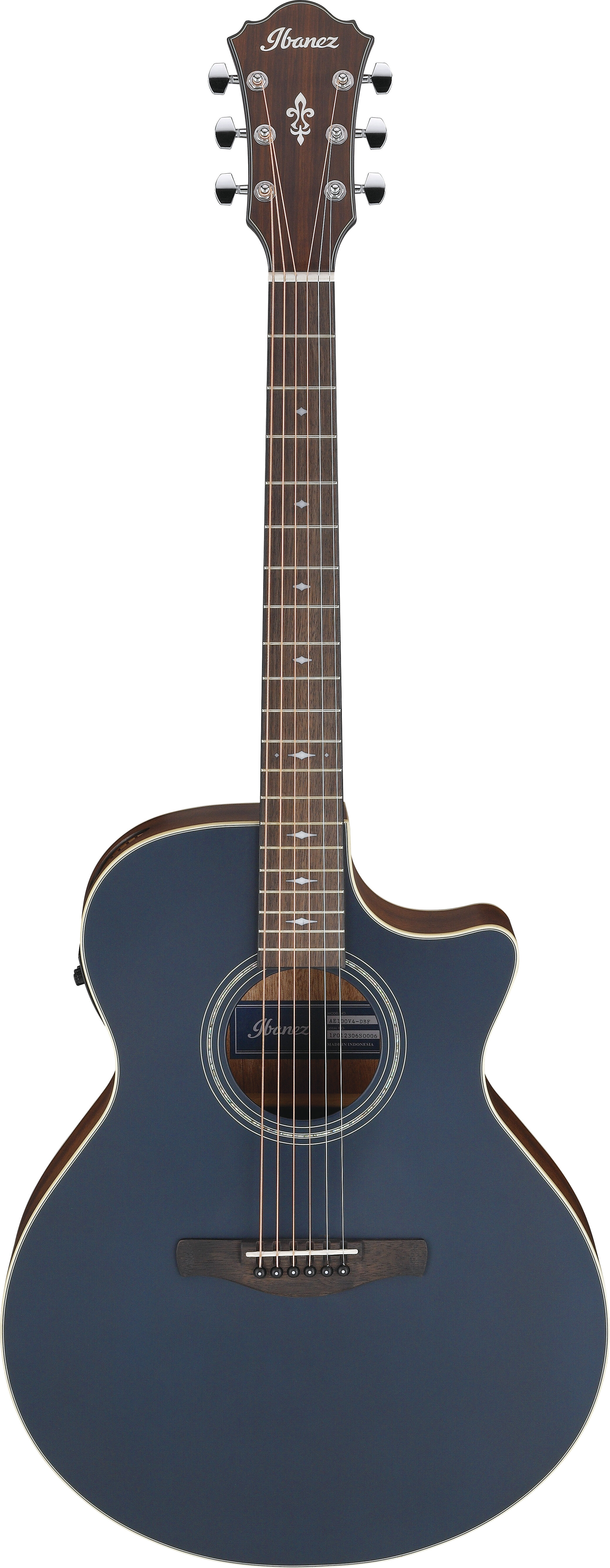 Ibanez AE100 AEG Dark Tide Blue Flat -  AE100DBF