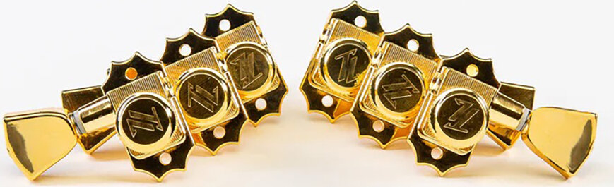 Allparts True Lok VinMod 3x3 Locking Tuners Gold