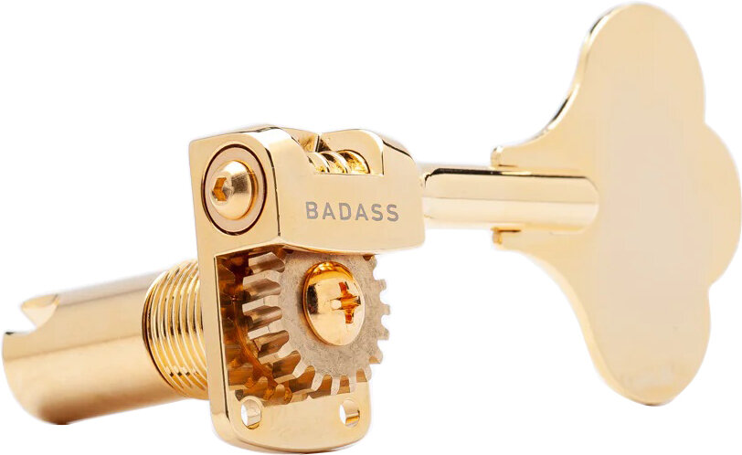 Leo Quan Badass OGT Mini Bass Tuners Inline Gold -  TK 7821-002