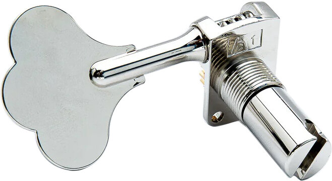 Leo Quan Badass OGT Mini Bass Tuners Inline Chrome -  TK 7821-010