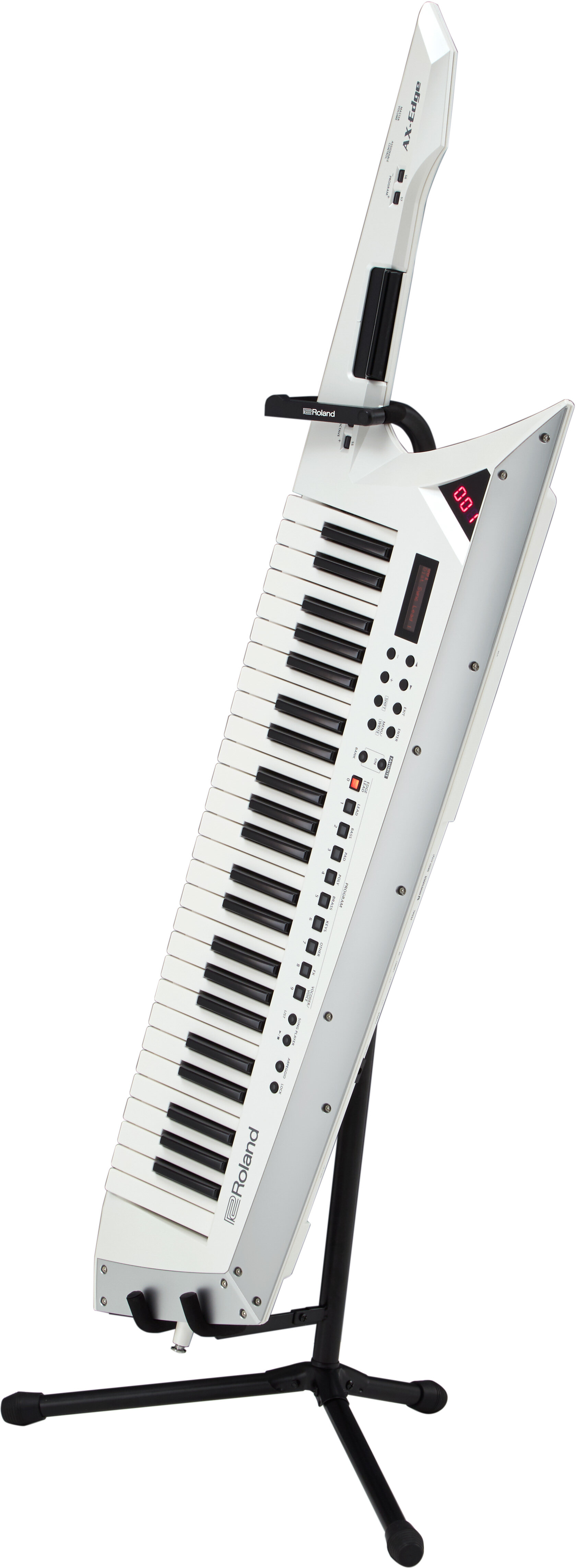 Roland AX EDGE Keytar Synthesizer in White -  AX-EDGE-W